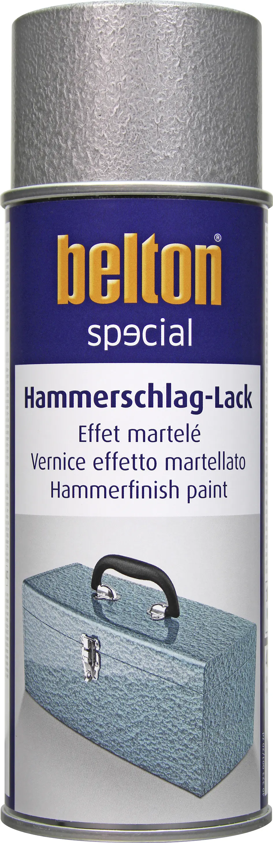 Belton special Hammerschlag-Lackspray 400 ml silber