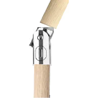 Primaster Sonnenschirm Easy Lift natur, Ø 2,88 m