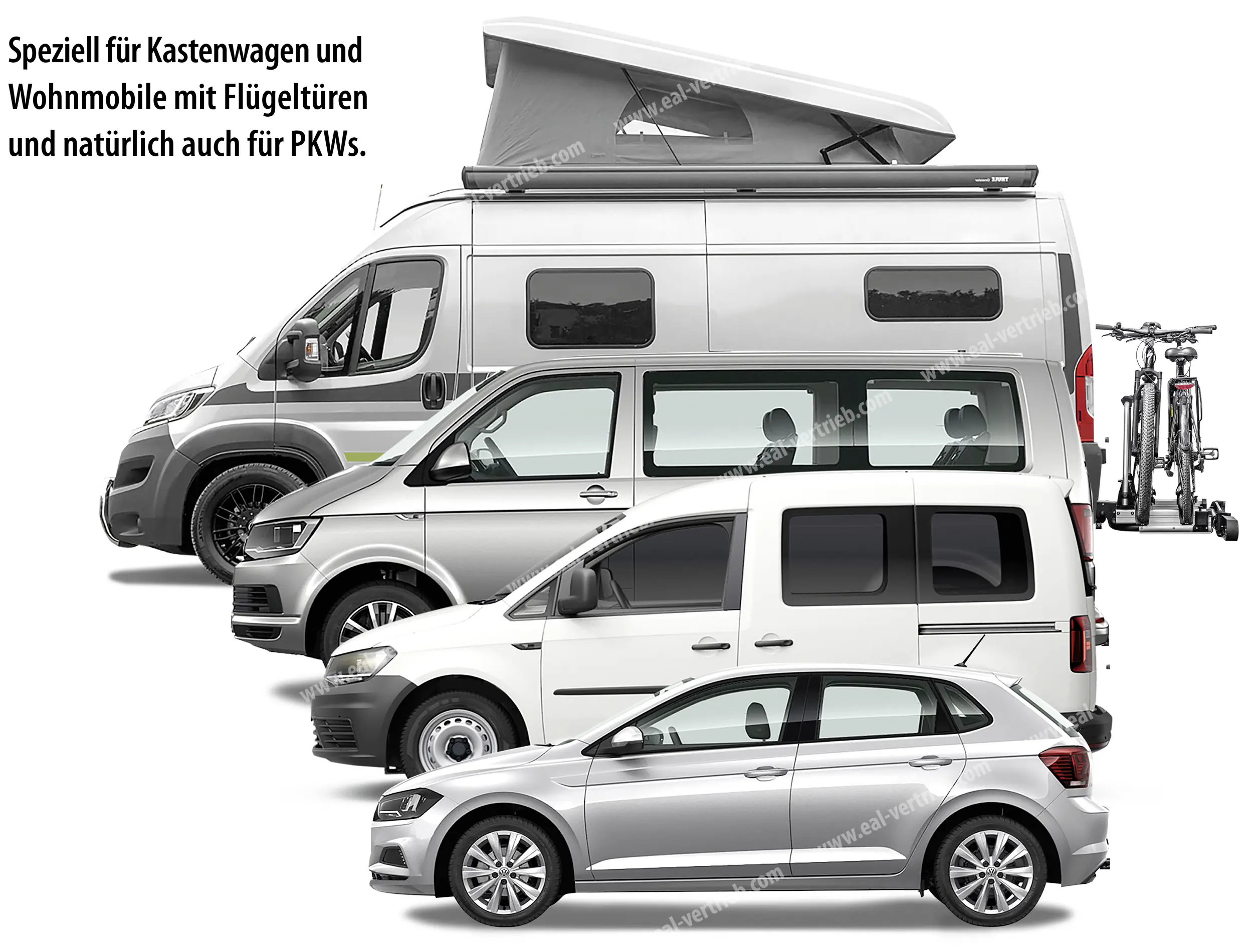 Eufab Fahrradträger SD260 für 2 Fahrräder