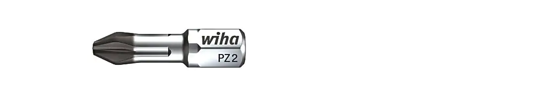 Wiha Bit-Set Pozidriv 1 x 25 m Diamant-Saphier-Beschichtung