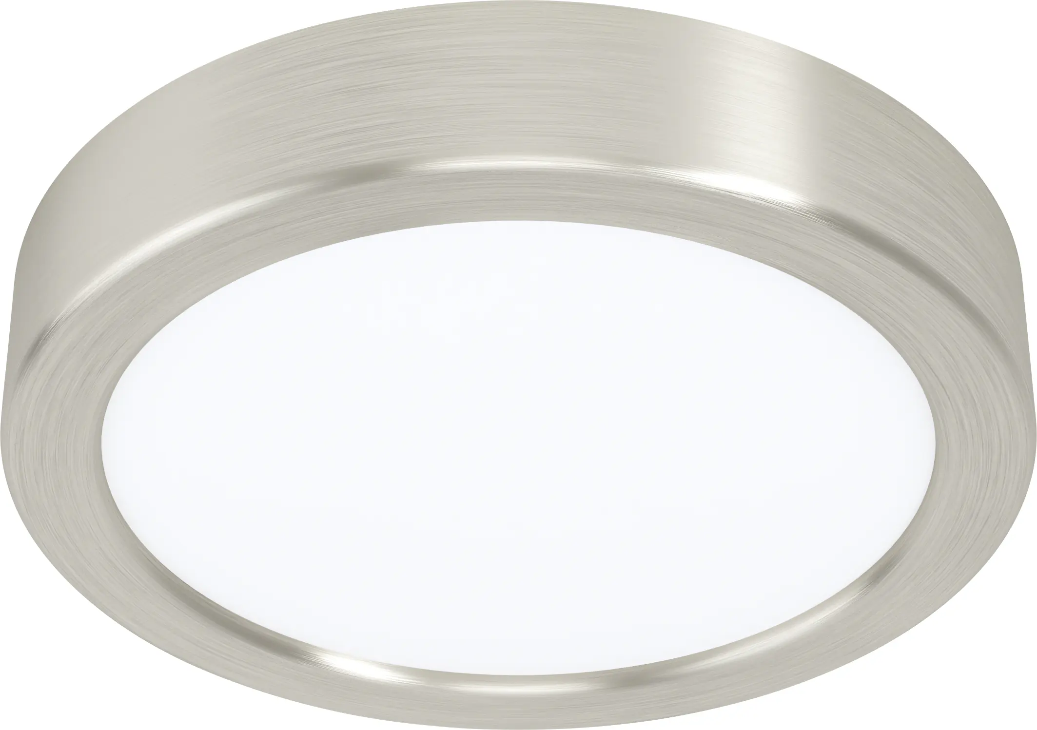 Eglo LED Aufbauleuchte Fueva 5 nickel-matt Ø 16 cm warmweiß