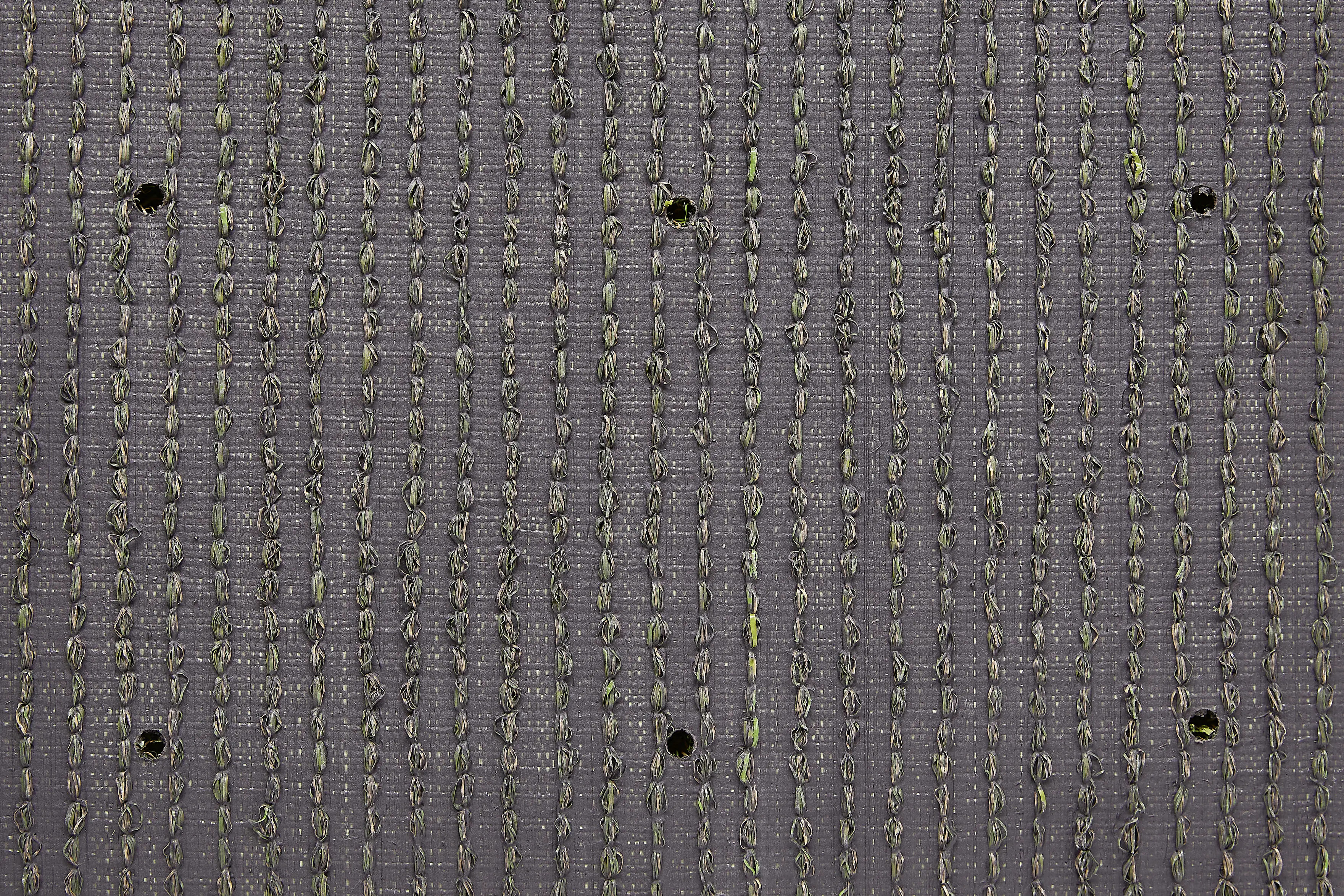 Kunstrasen Sydney  1 x 2 m grün mit Drainagelöchern