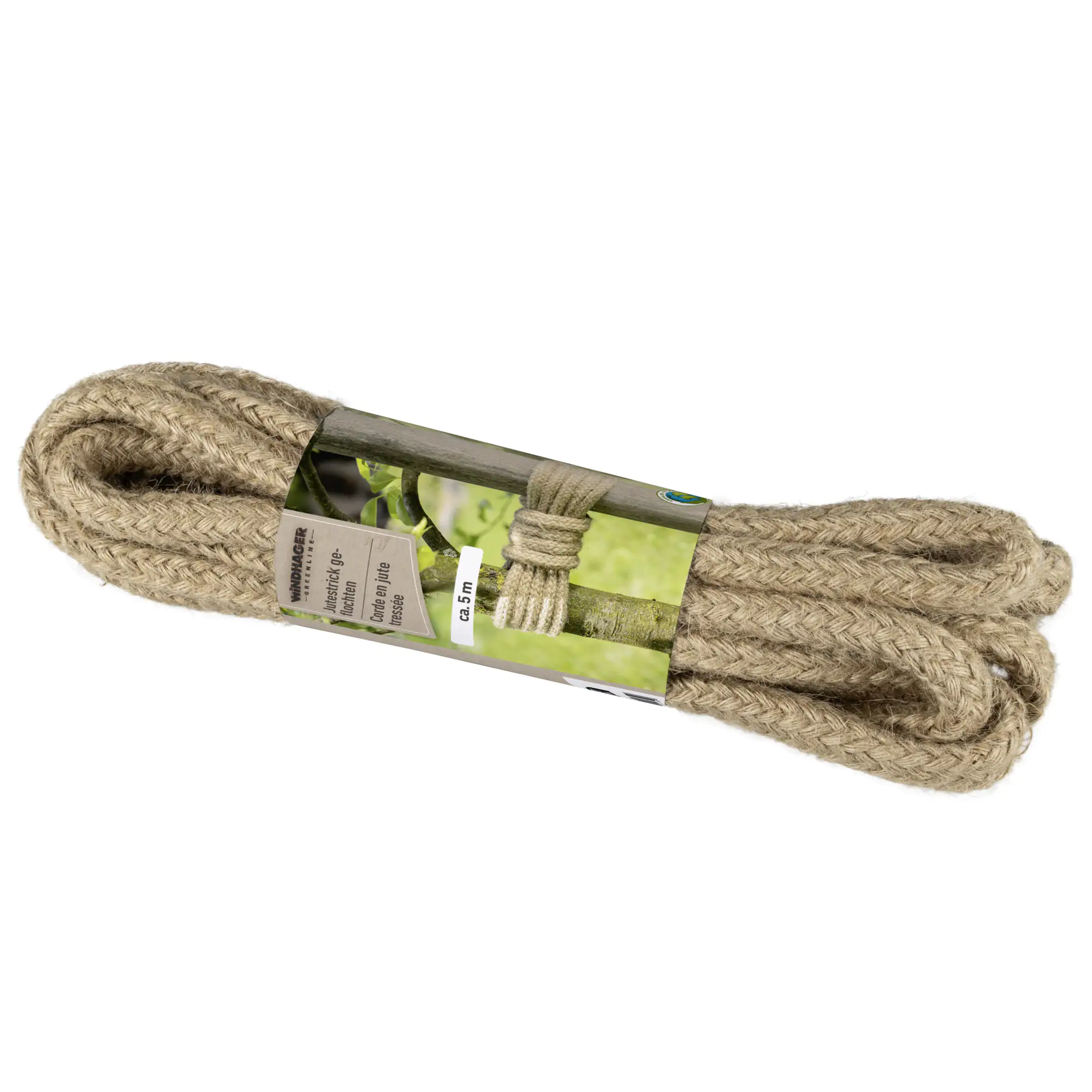 Windhager Jutestrick 5 m geflochten