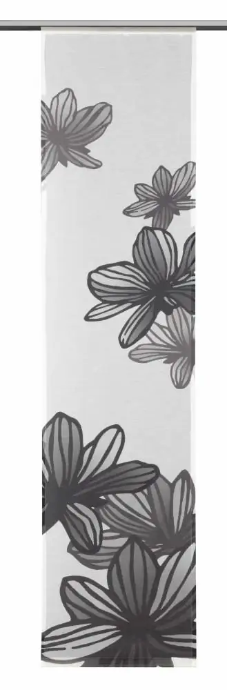 Neusser Collection Flächenvorhang grau, 245 x 60 cm Neusser Collection Flächenvorhang grau, 245 x 60 cm