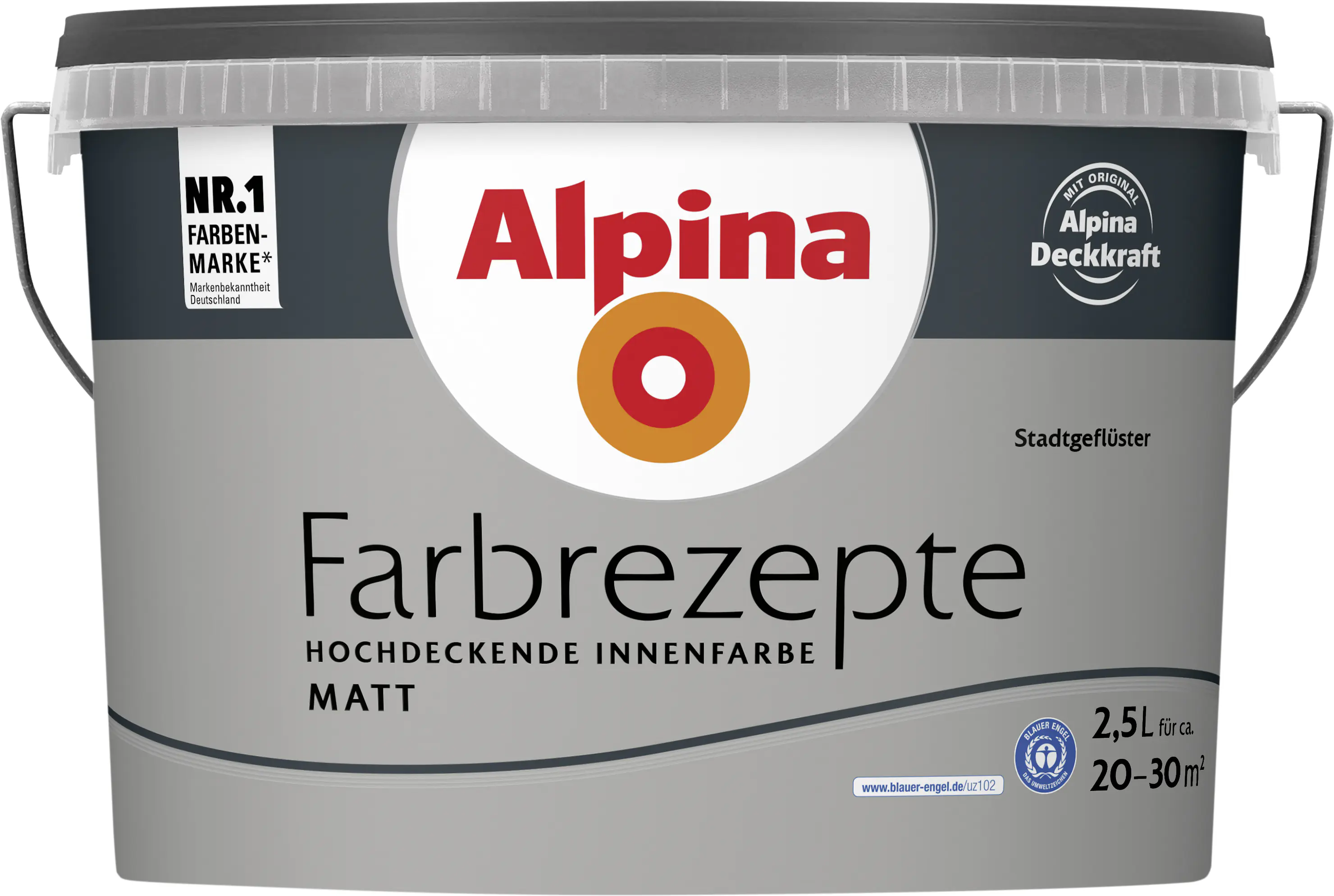 Alpina Farbrezepte Wandfarbe Stadtgeflüster matt 2,5 L