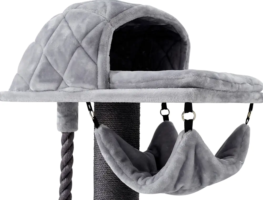 Nobby Kratzbaum Rami XL H 115 cm grau