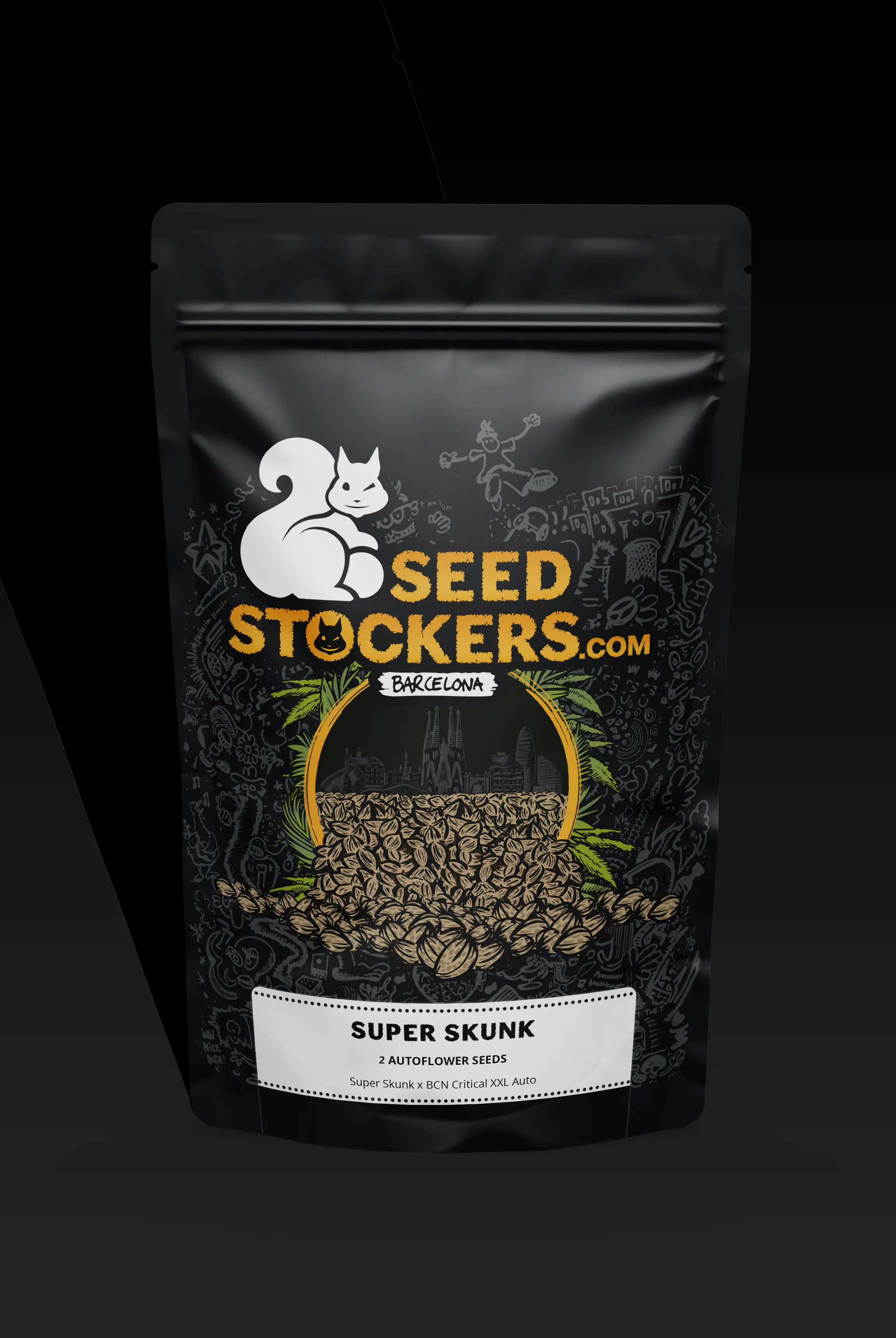 Seedstockers Mini Anbau-Set Super Skunk Auto Hanfsamen