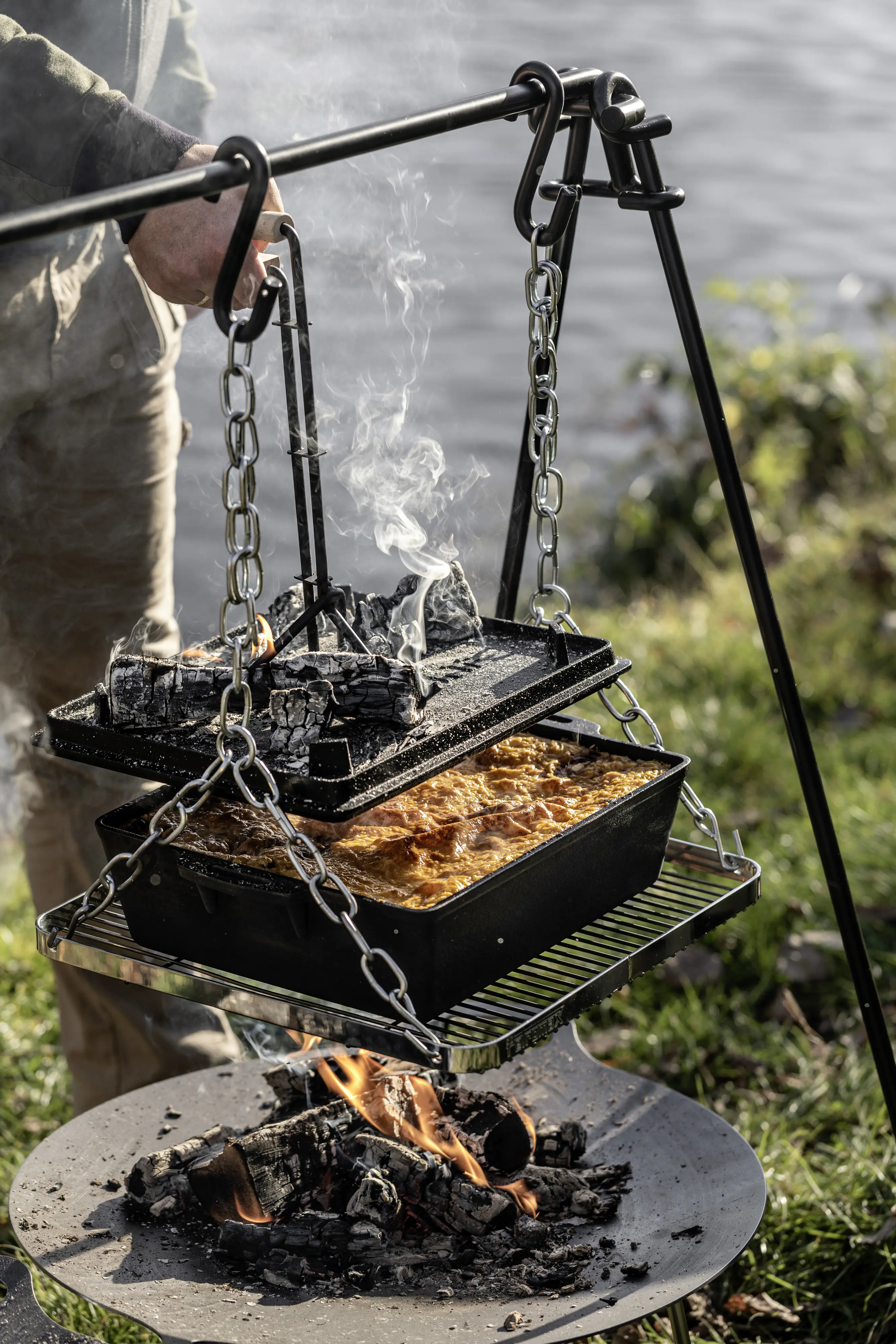 Petromax Kastenform mit Deckel k8