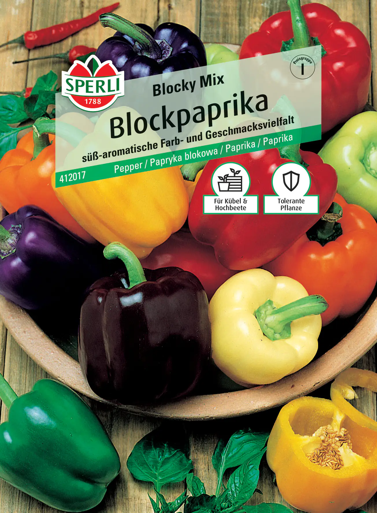 Sperli Blockpaprika Blocky Mix F1
