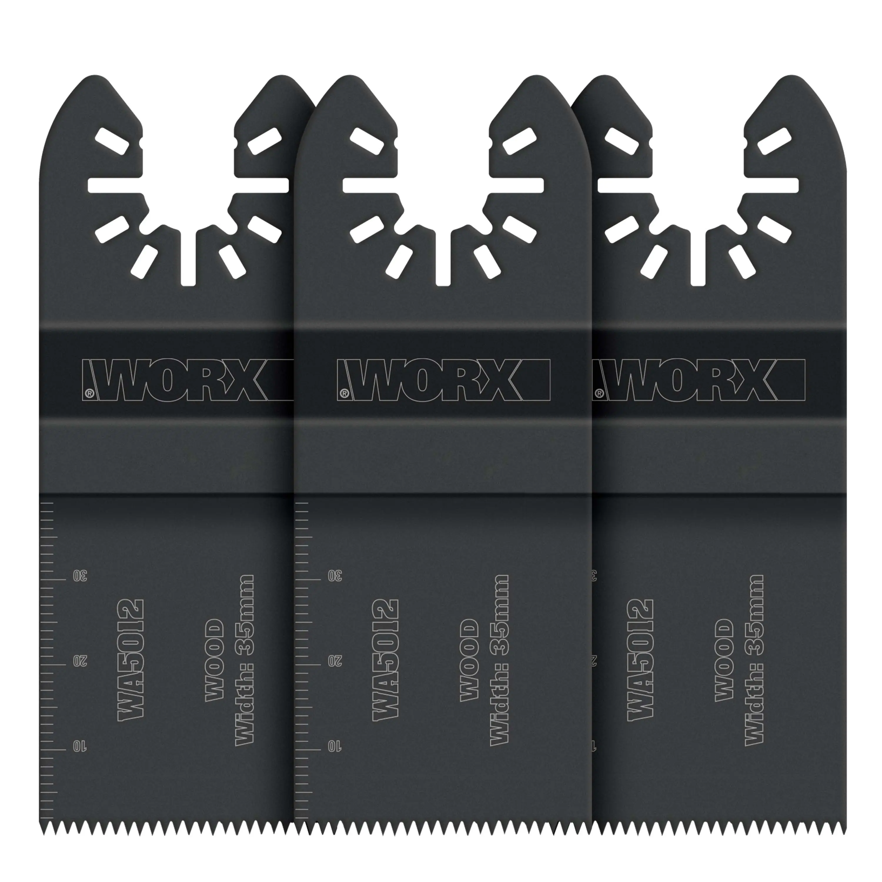 Worx 1 3/8 Endcut Standard Sägeblatt WA5012.3 3 Stück