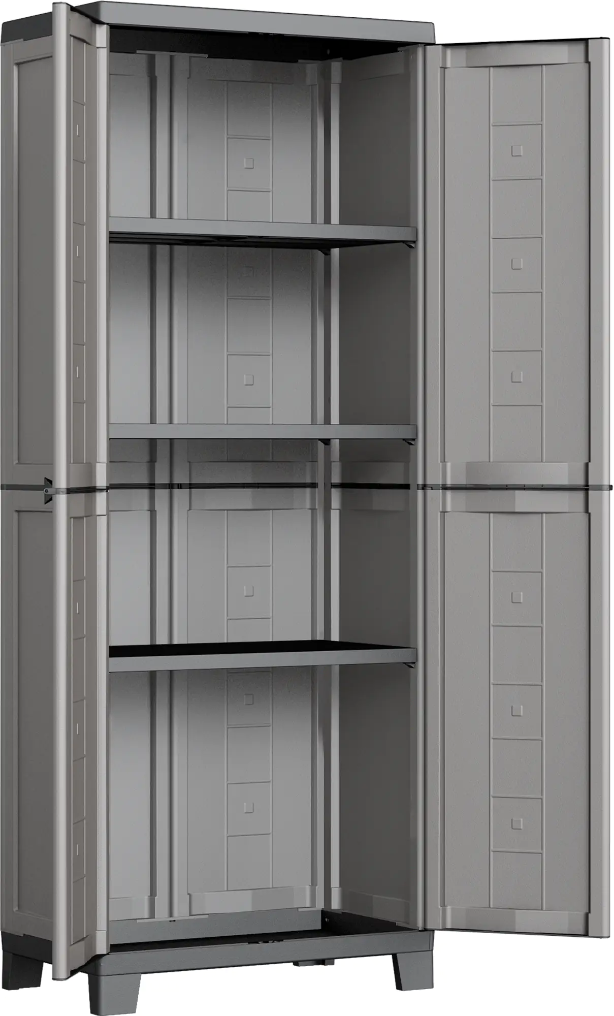 Kis Kunststoffschrank Jolly 2er Set 173 x 68 x 39 cm & 93 x 68 x 39 cm