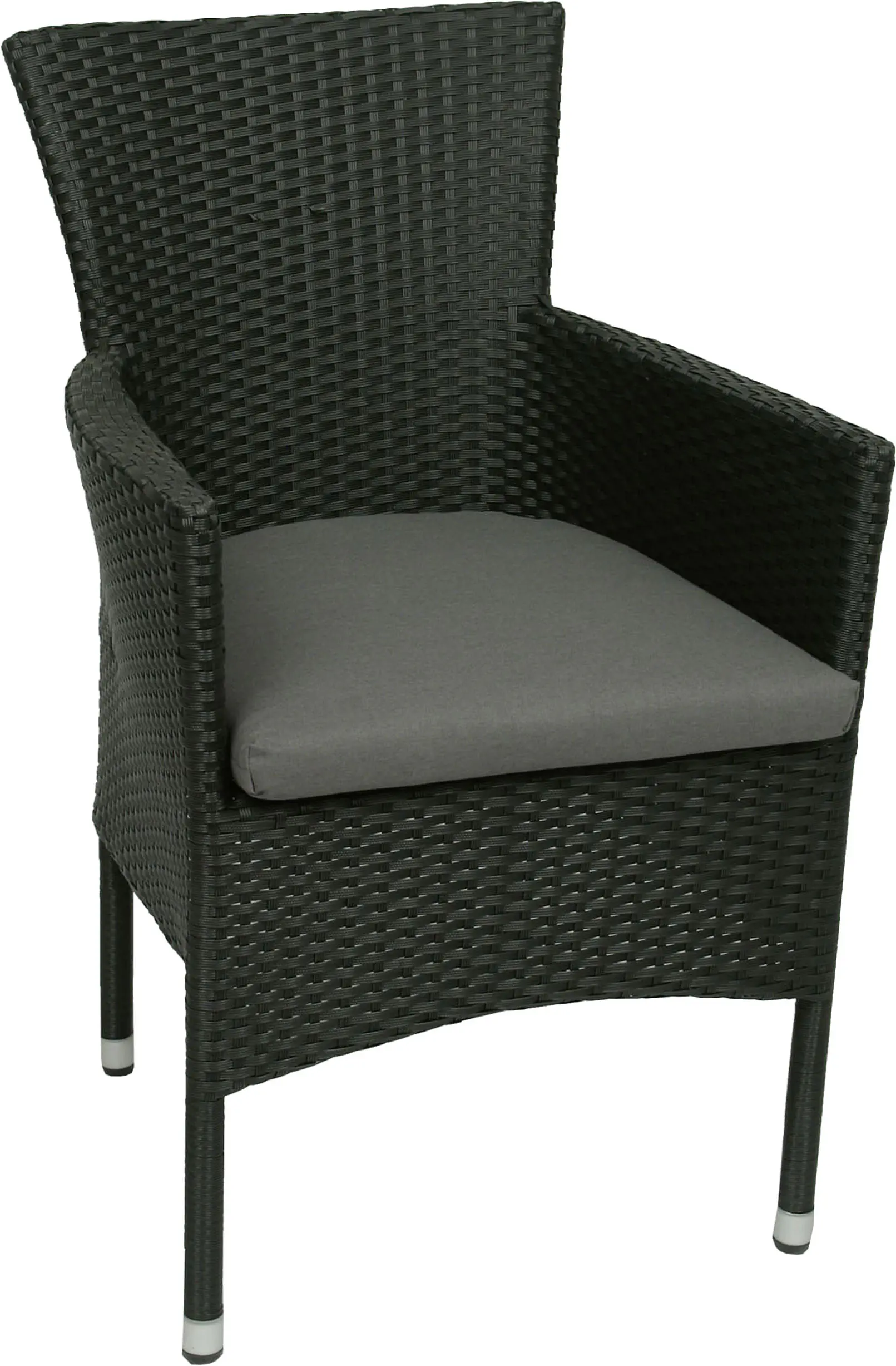 GO-DE Sitzkissen für Geflechtstuhl Malta 47 x 48 cm, uni anthrazit