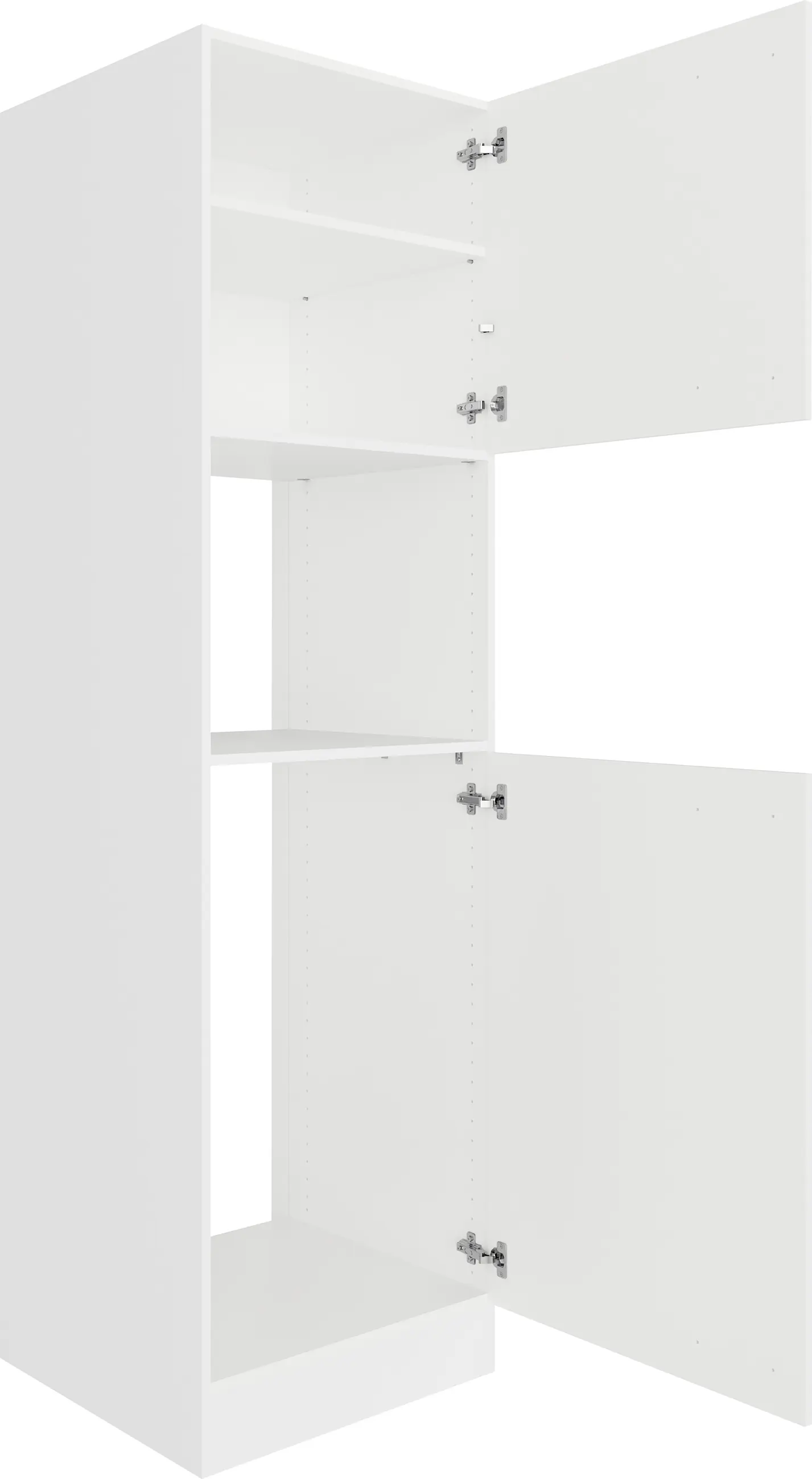 Optifit Hochschrank Oslo 214 weiß 60 cm