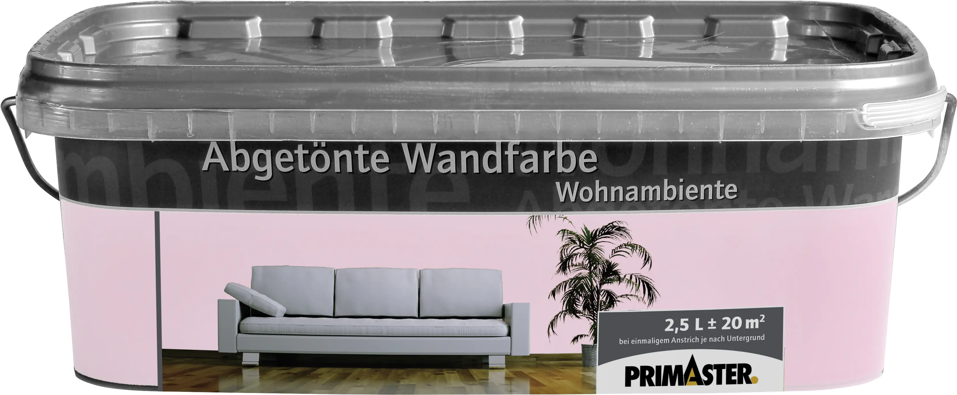 Primaster Wandfarbe Wohnambiente 2,5 L wildrose Primaster Wandfarbe Wohnambiente 2,5 L wildrose