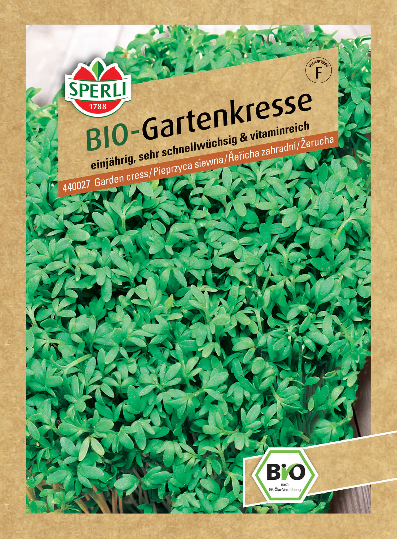 Sperli BIO Gartenkresse Sperli BIO Gartenkresse