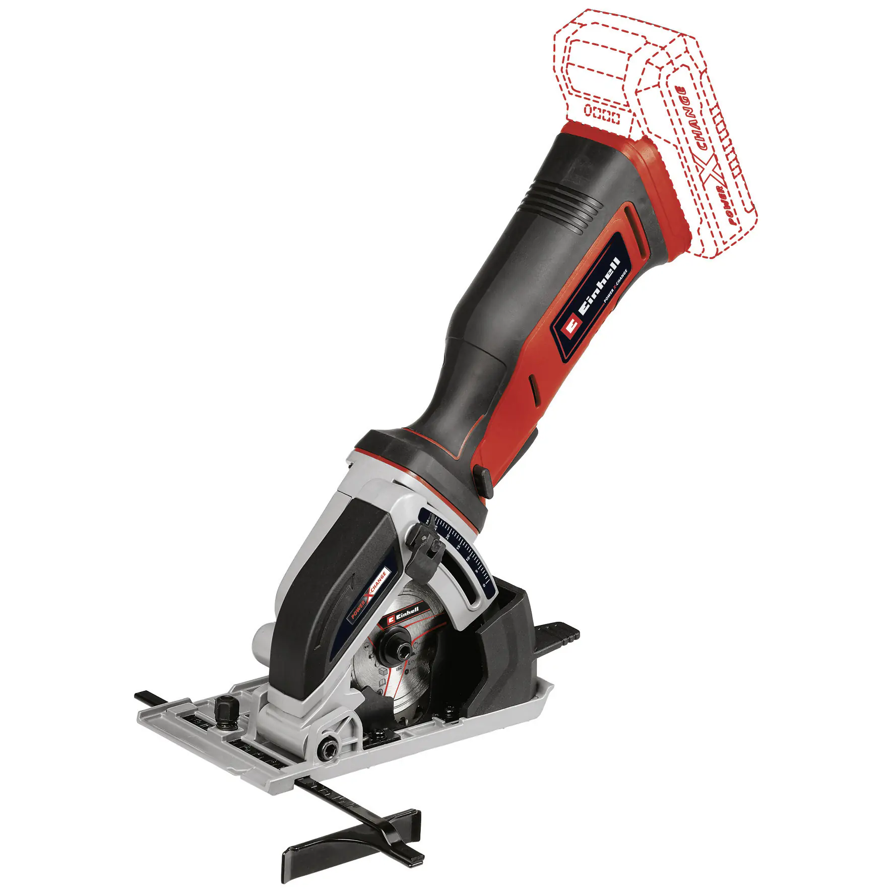 Einhell Akku-Mini-Handkreissäge TE-CS 18/89 Li Solo 18 V Einhell Akku-Mini-Handkreissäge TE-CS 18/89 Li Solo 18 V