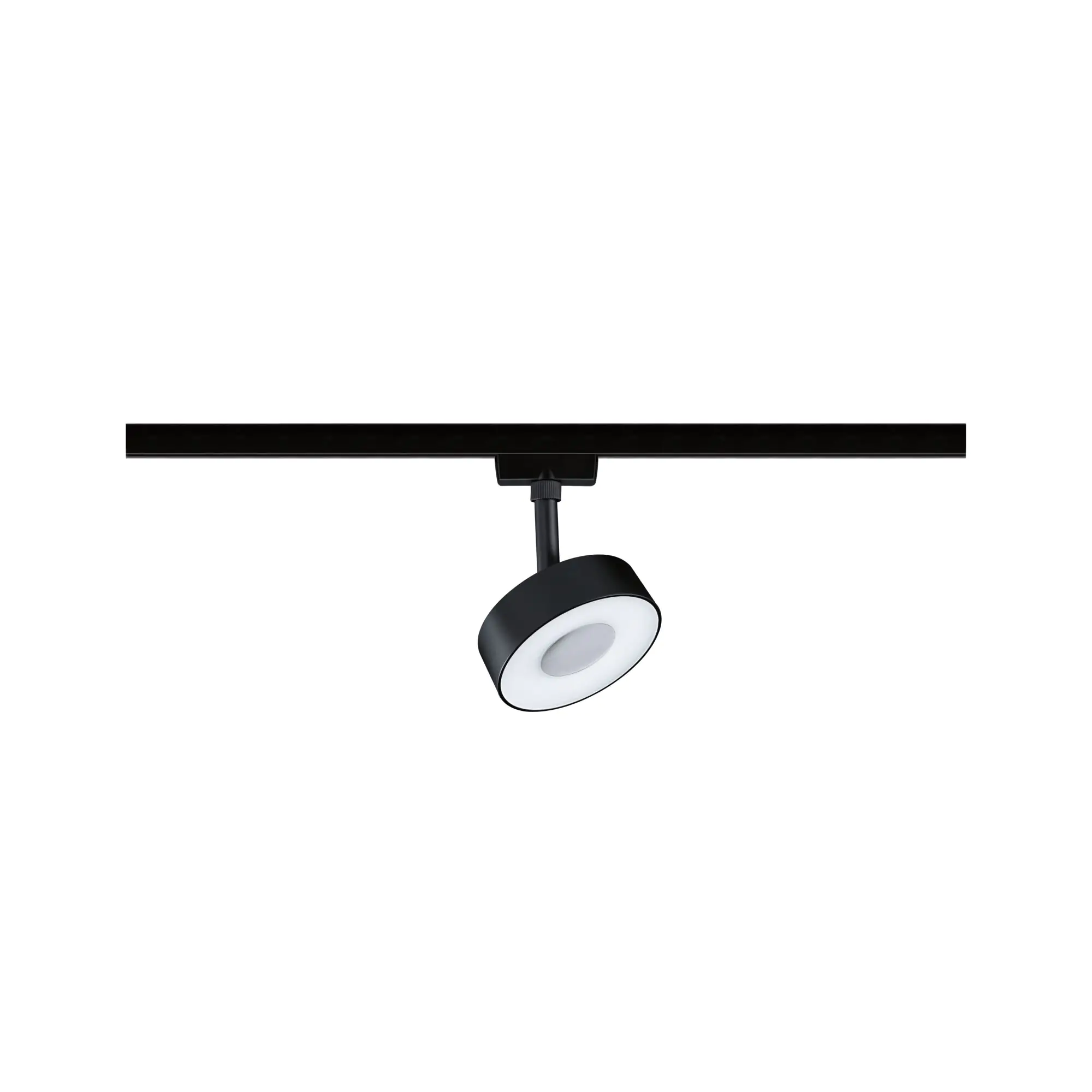 Paulmann URail LED Einzelspot Circle schwarz matt 9,8 x 15,4 cm warmweiß