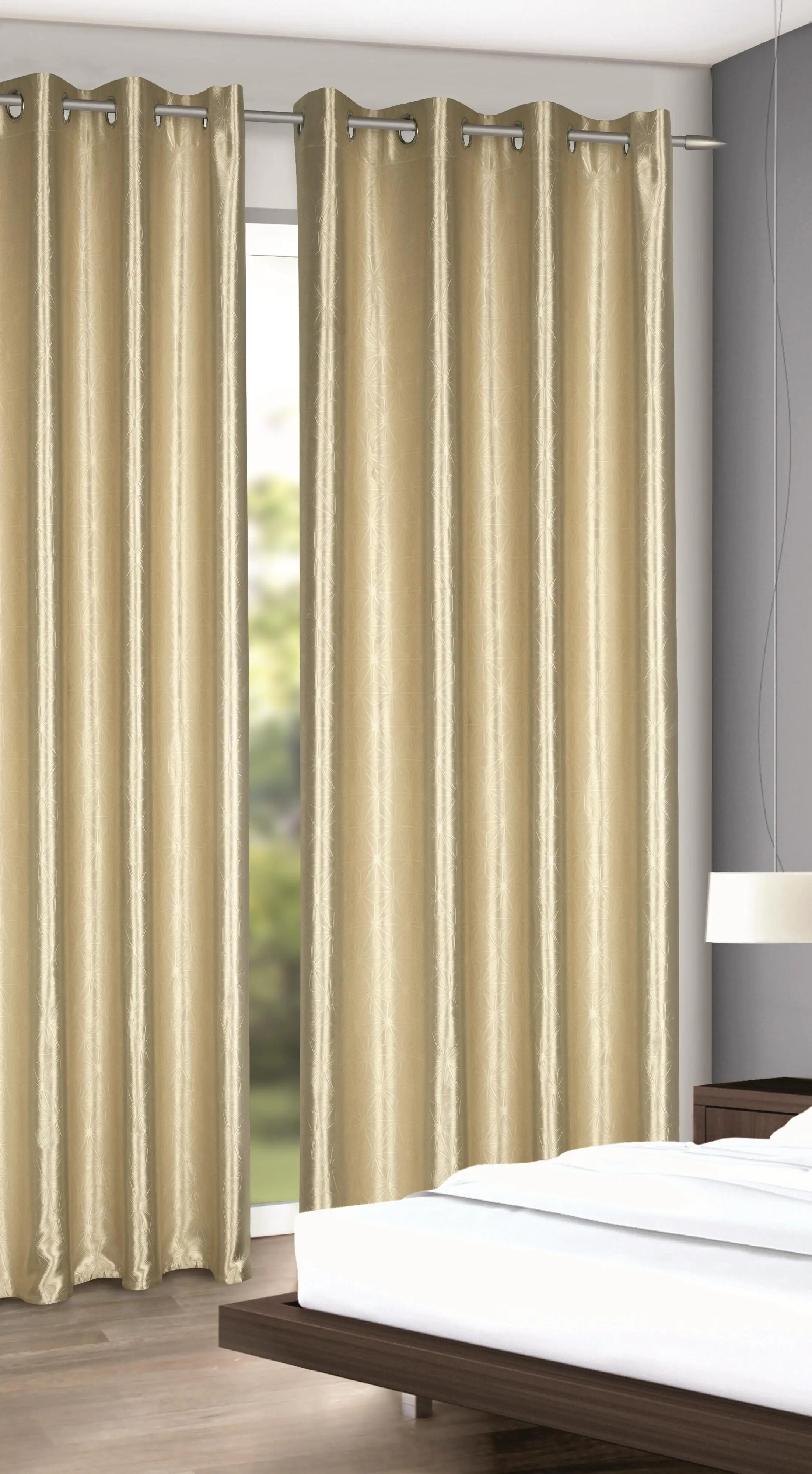 Neusser Collection Ösenschal Sandy gold-beige, 135 x 245 cm