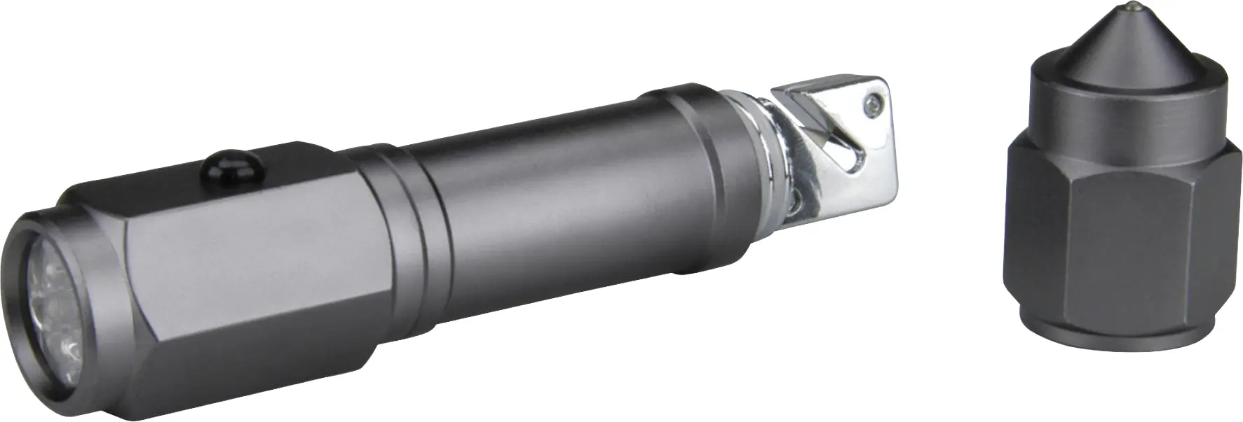 Cartrend LED Leuchte mit Gurtschneider + Glasbrecher Cartrend LED Leuchte mit Gurtschneider + Glasbrecher