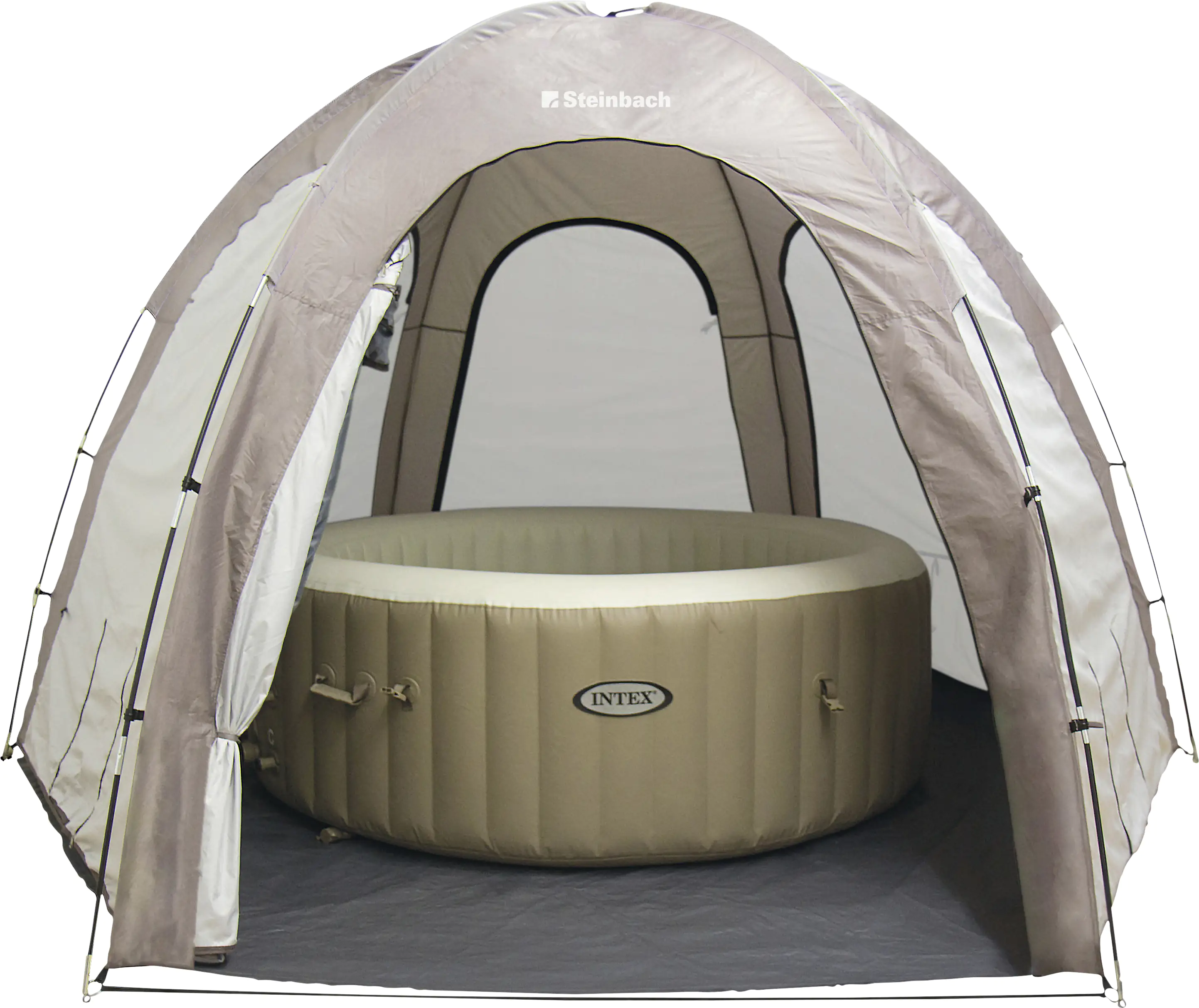 Steinbach Whirlpooldach für Whirlpools bis ca. Ø 239 x 71 cm