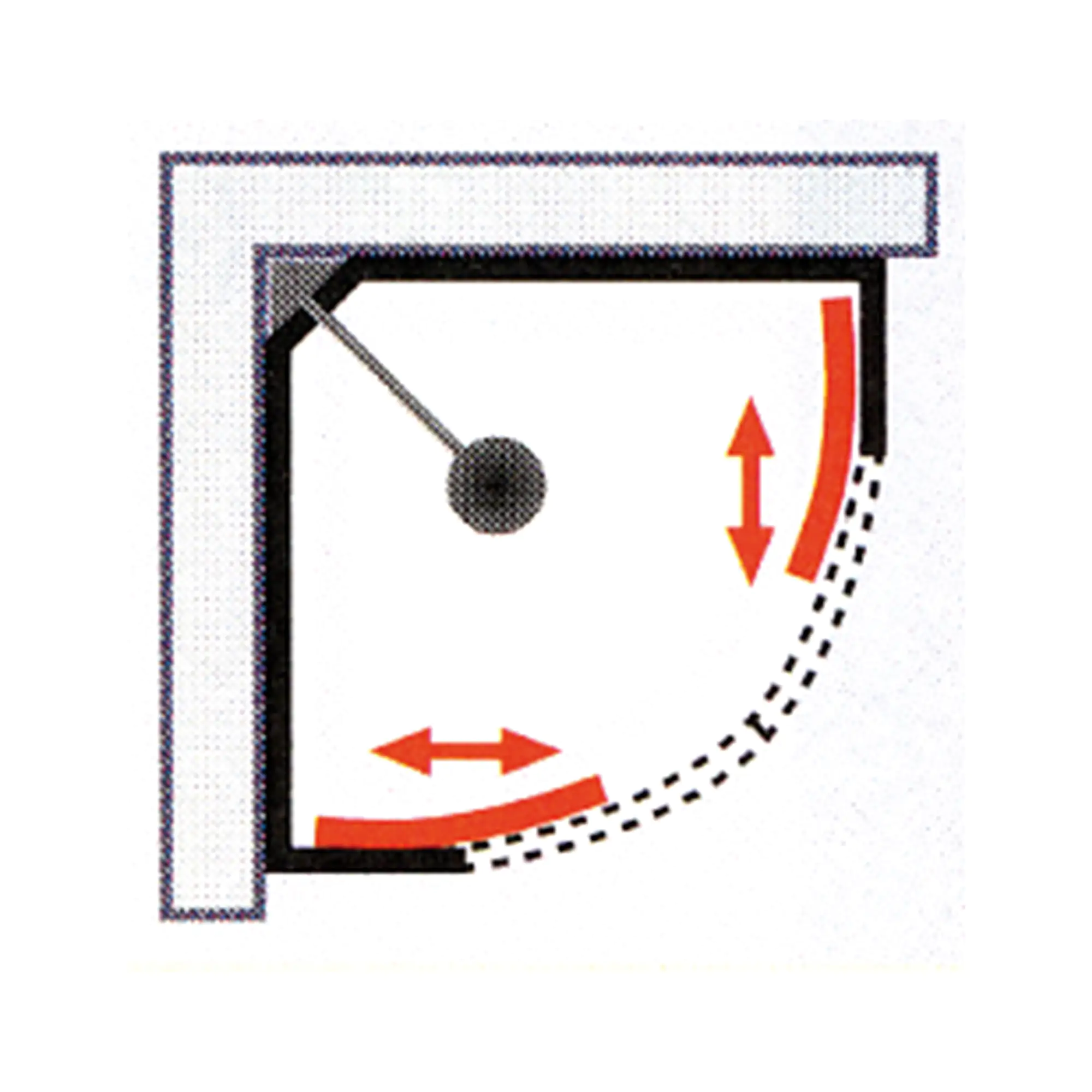 Schulte Komplettduschkabine Rhodos 85 x 85 x 225 cm
