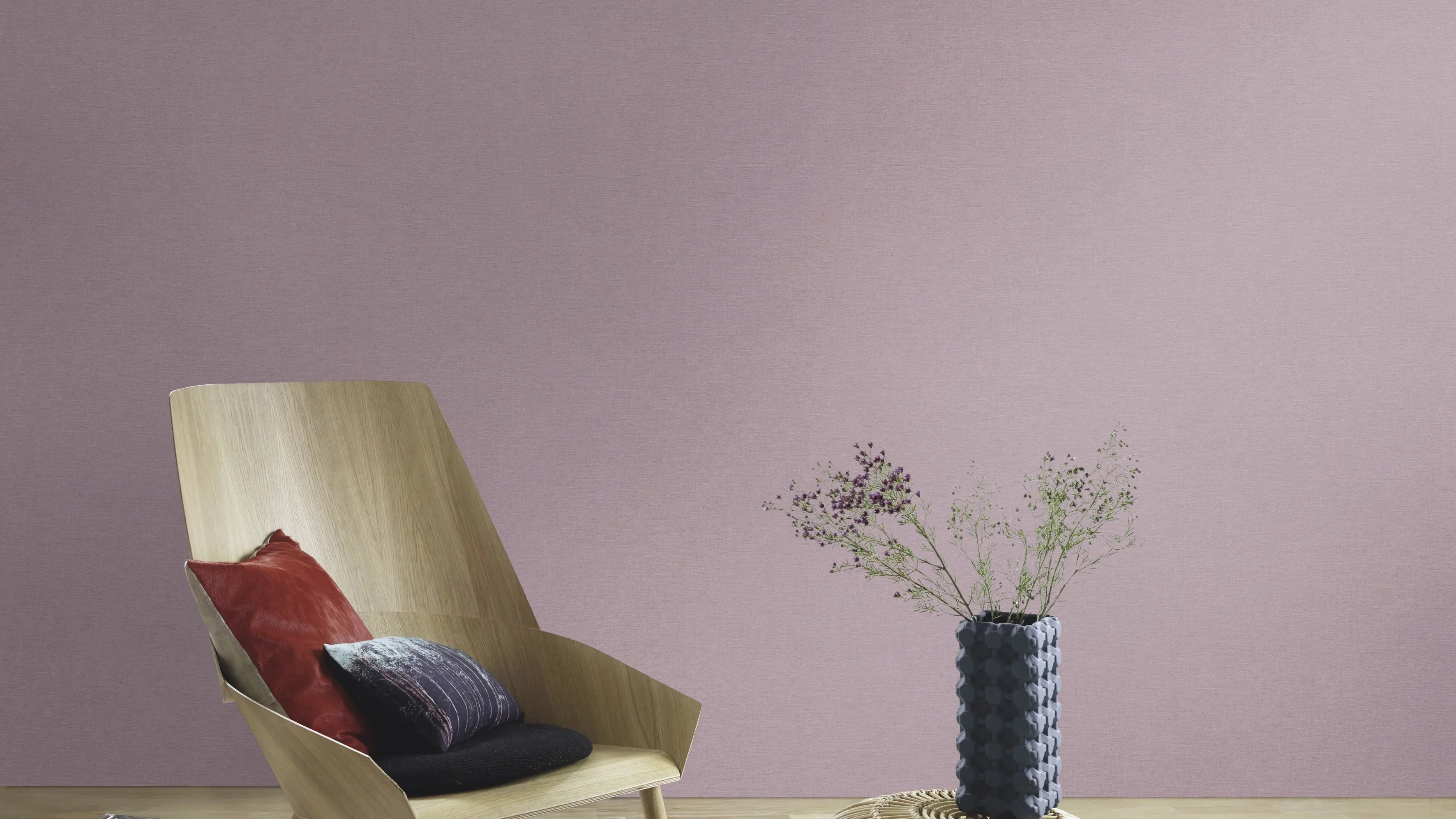Rasch Vliestapete 448535 Florentine uni lila 10,05 x 0,53 m Rasch Vliestapete 448535 Florentine uni lila 10,05 x 0,53 m