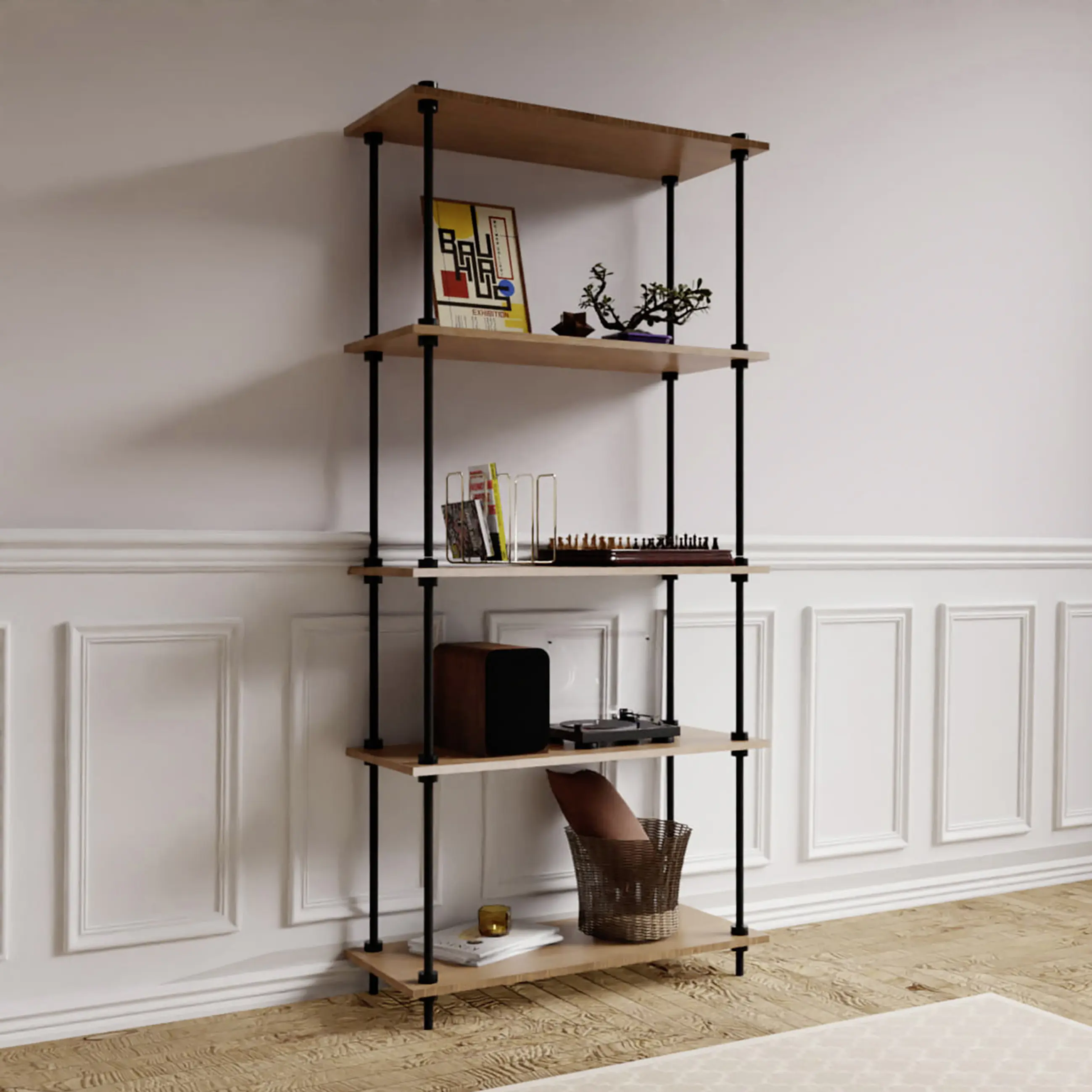 Ar Shelving Standregal AR Deco Nebraska 185 x 85 cm 200 kg