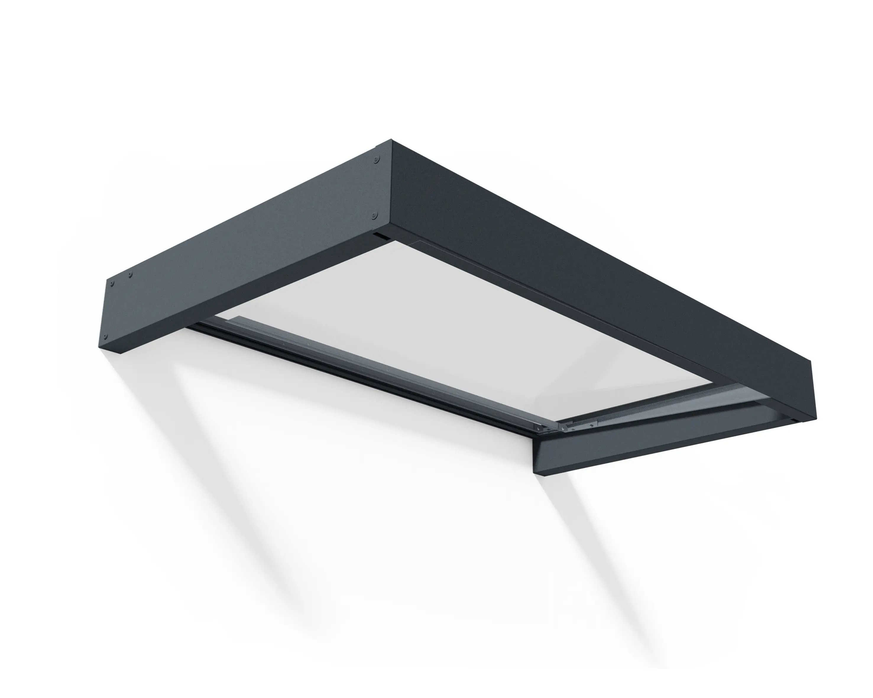 Canopia Vordach Sophia 1600 Grau Alu 160 x 95 cm Canopia Vordach Sophia 1600 Grau Alu 160 x 95 cm