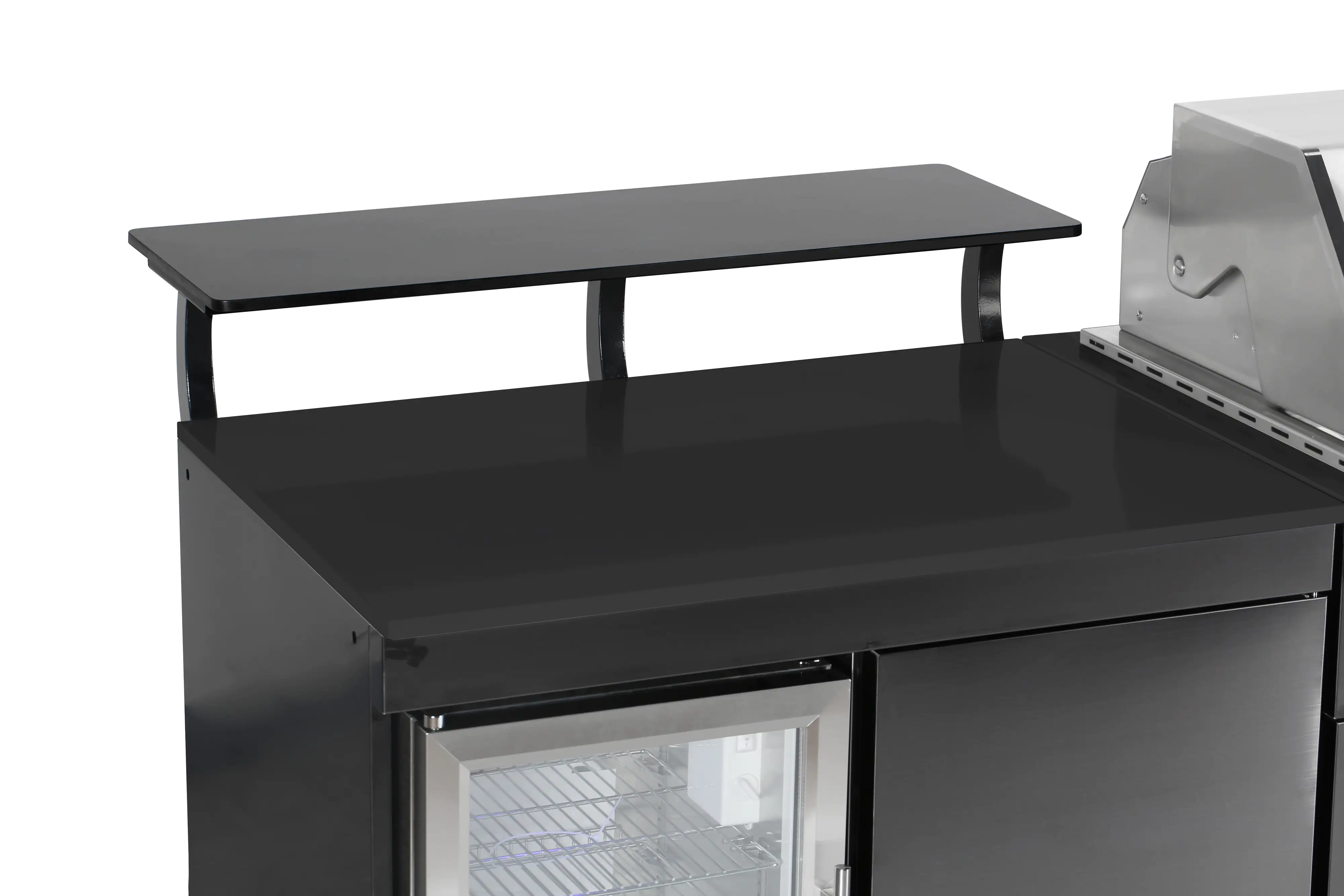 Buschbeck Outdoorküche Brighton inkl. Kühlschrank und Spüle mit Armatur