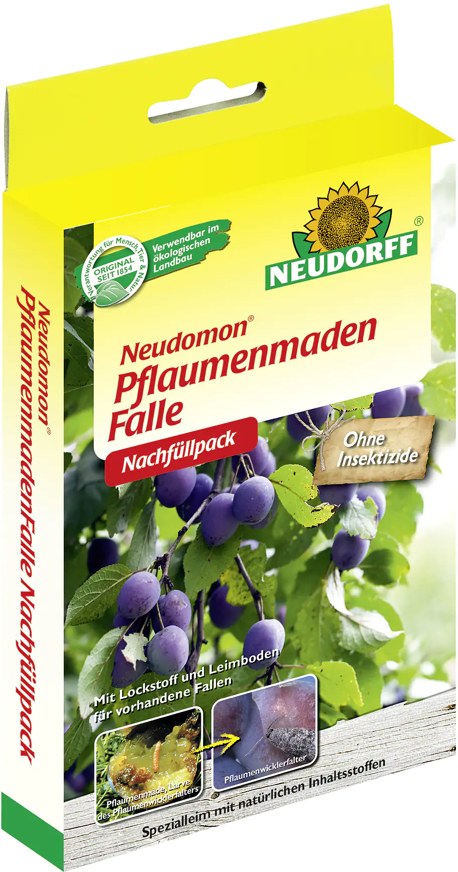 Neudomon Pflaumenmadenfalle Nachrüst-Set 1 Set