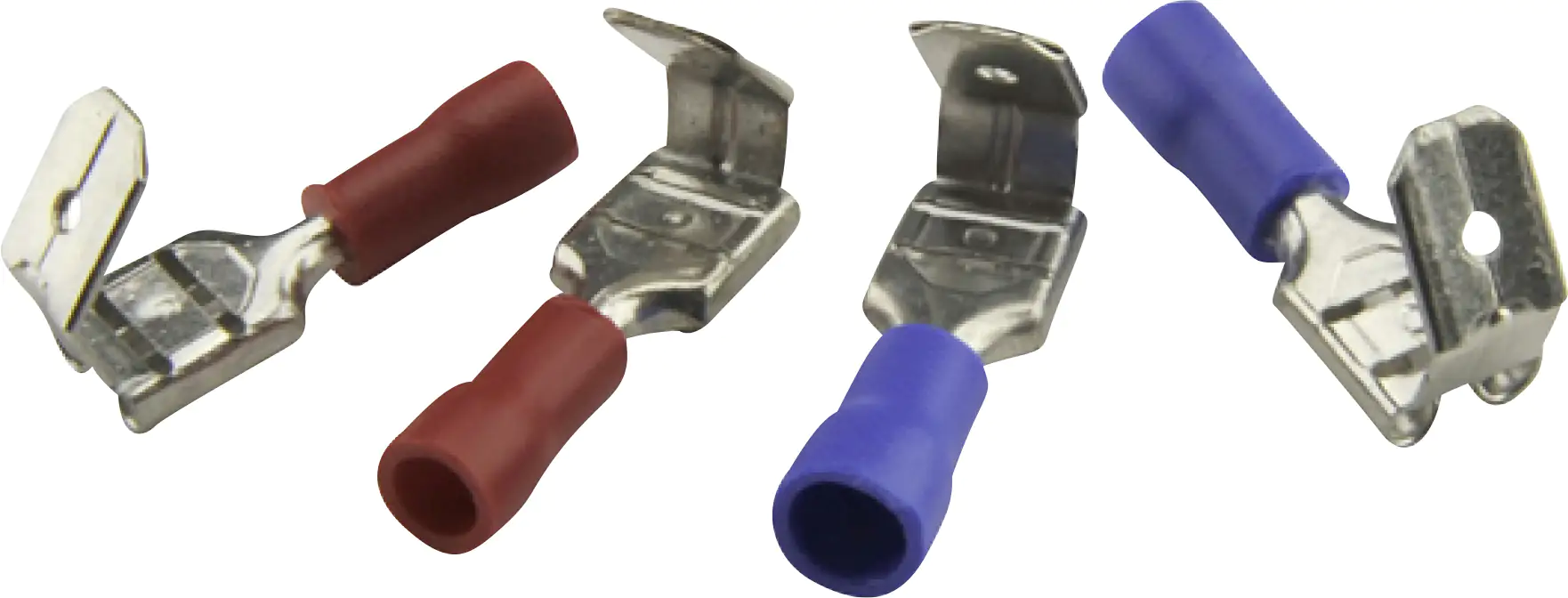 Abzweigflachstecker-Set 1,5/2,5mm² Inhalt: 10x1,5 mm rot, 10x2,5 mm blau Abzweigflachstecker-Set 1,5/2,5mm² Inhalt: 10x1,5 mm rot, 10x2,5 mm blau