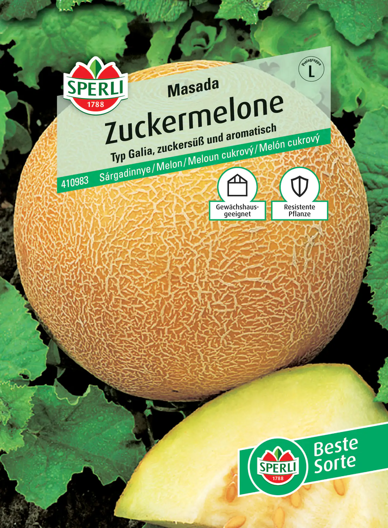 Sperli Zuckermelone Masada F1 Sperli Zuckermelone Masada F1