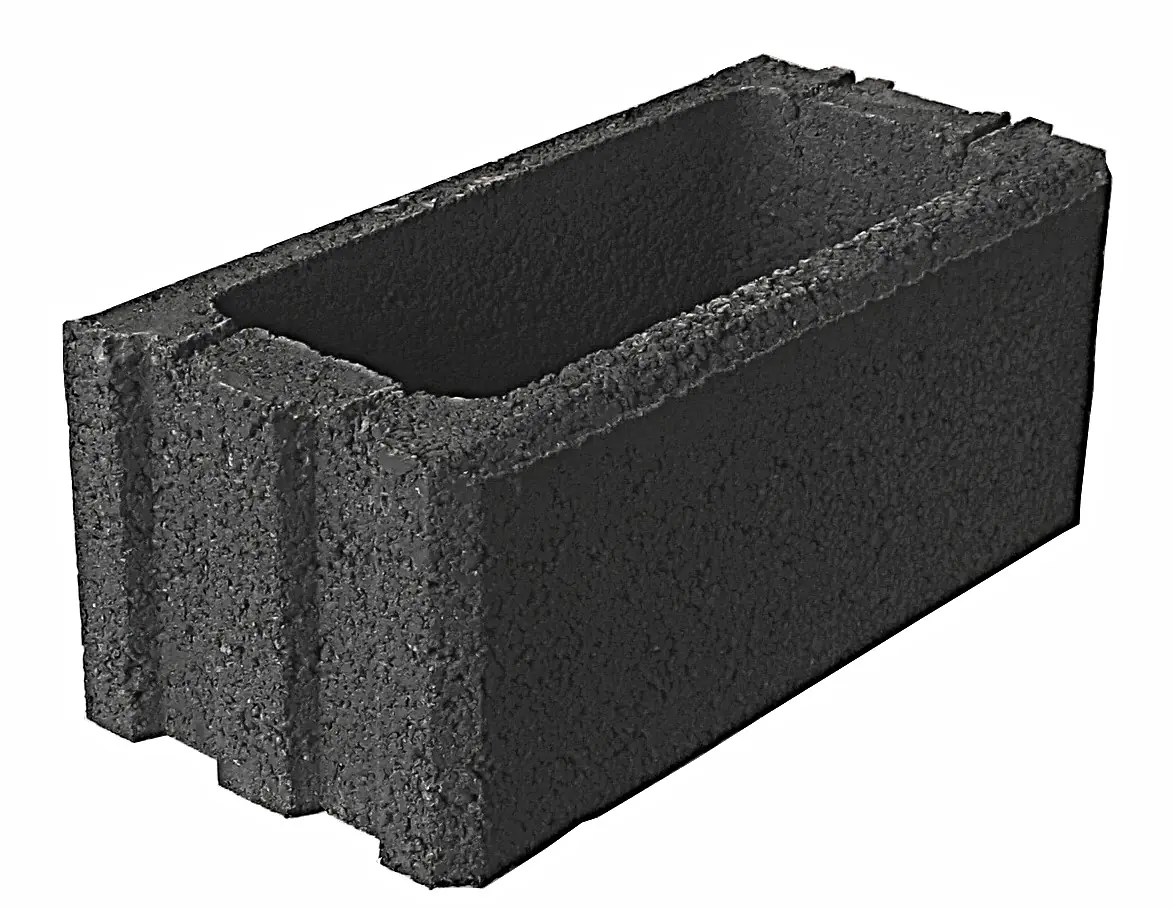 EHL Mauerstein Planomur Normalstein 50 x 25 x 20 cm anthrazit