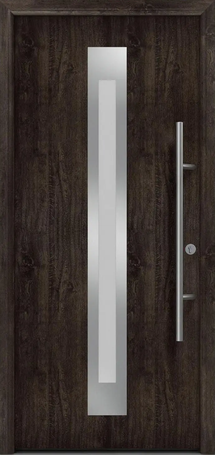 EcoStar Haustür ISOPRO Secur IPS 770S RC2 night oak 110 x 210 cm EcoStar Haustür ISOPRO Secur IPS 770S RC2 night oak 110 x 210 cm