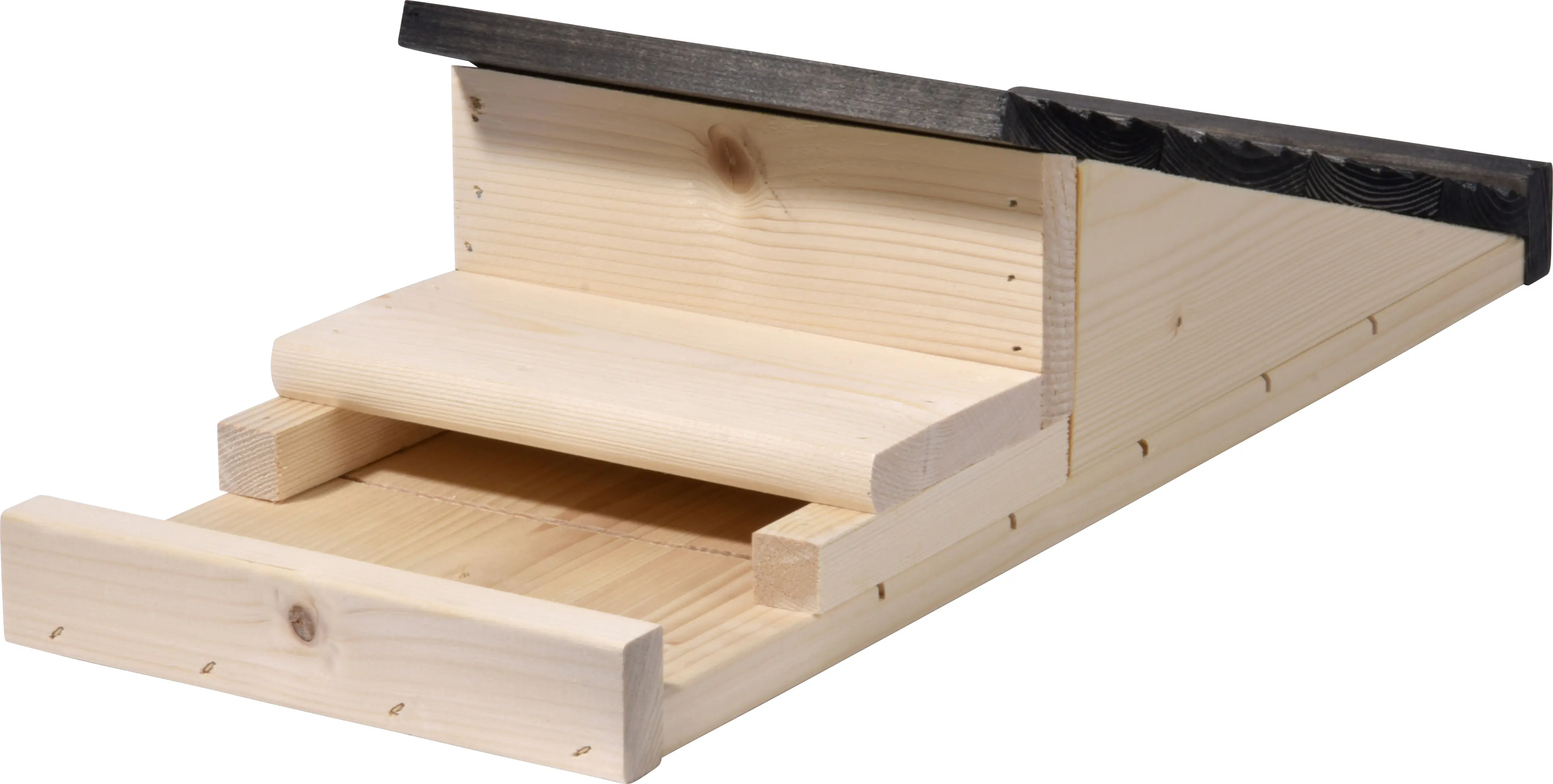 Dobar Fledermauskasten 19,5 x 14 x 53,3 cm schwarz Dobar Fledermauskasten 19,5 x 14 x 53,3 cm schwarz