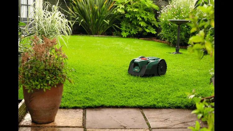 Bosch Mähroboter VISIMOW 18V-100 inkl. Akku und Ladegerät