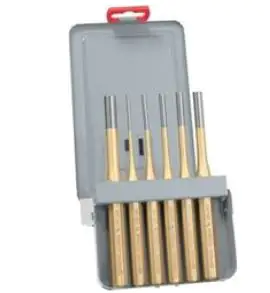 Rennsteig Splintentreibersatz 6-teilig im Kunststoffhalter