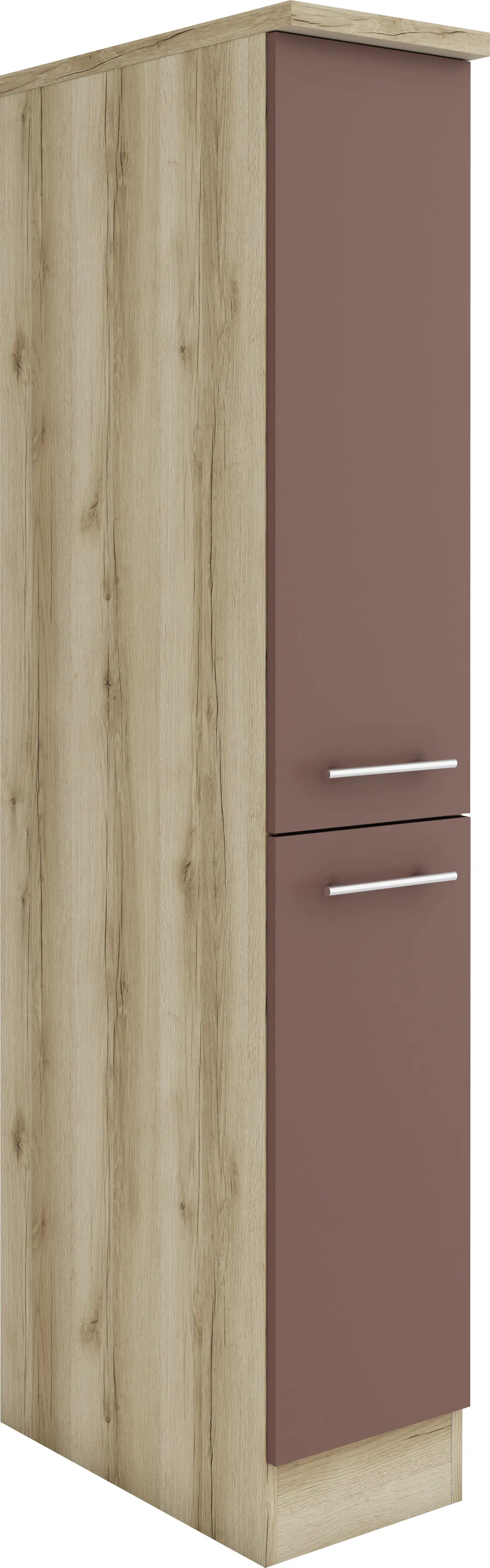 Optifit Apothekerschrank Bari 407 rostrot/eiche 30 cm