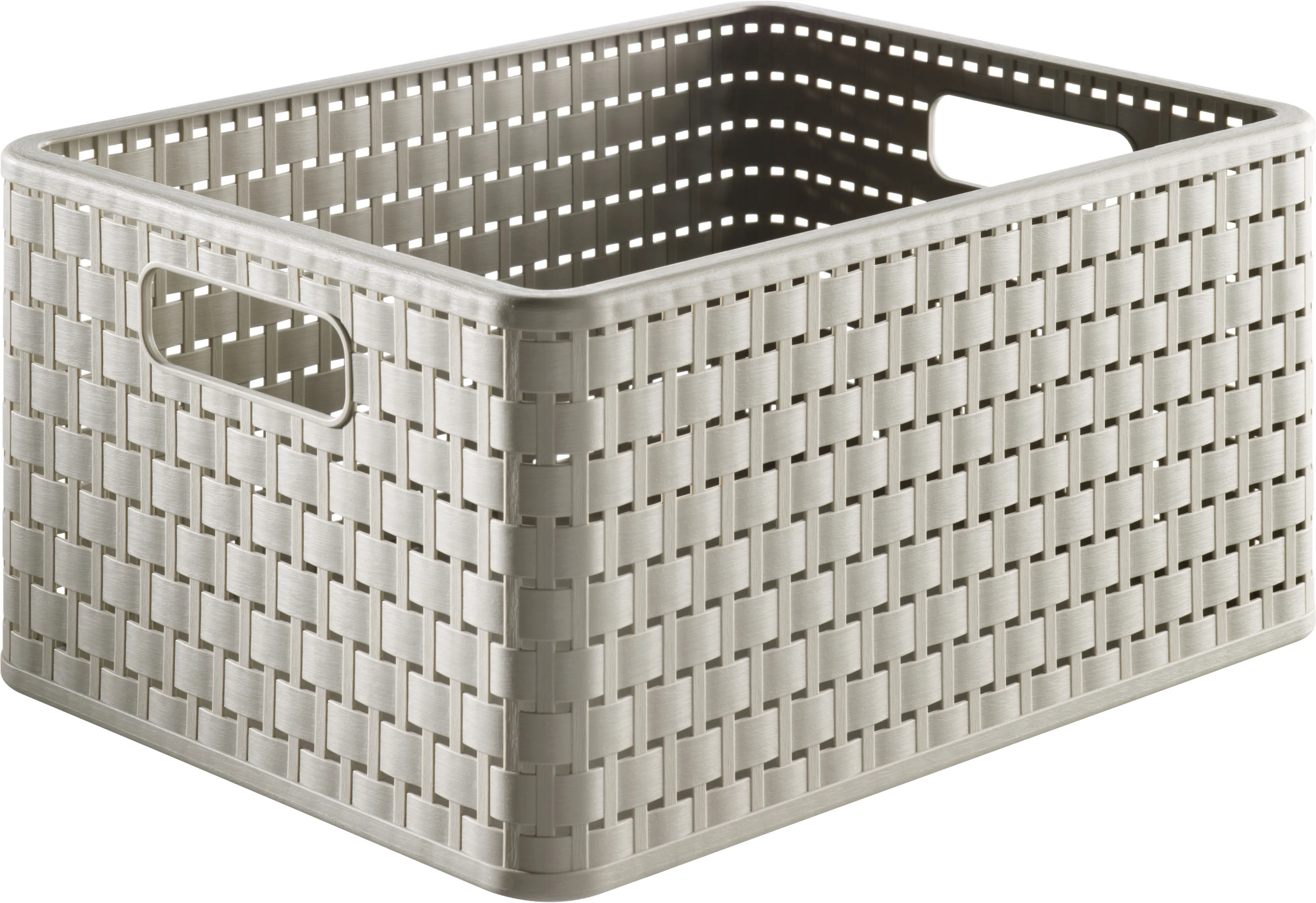 Rotho Korb Country A4, 18 L cappuccino