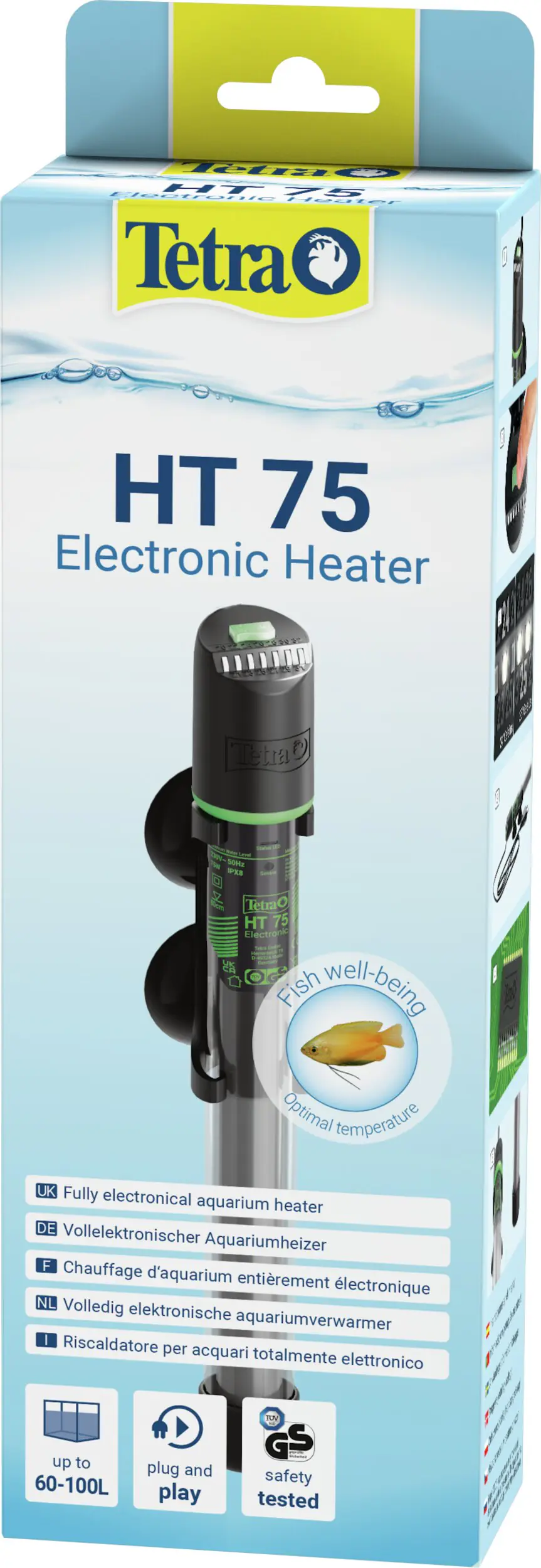 Tetra Aquariumheizung HT Heater 75 Electronic
