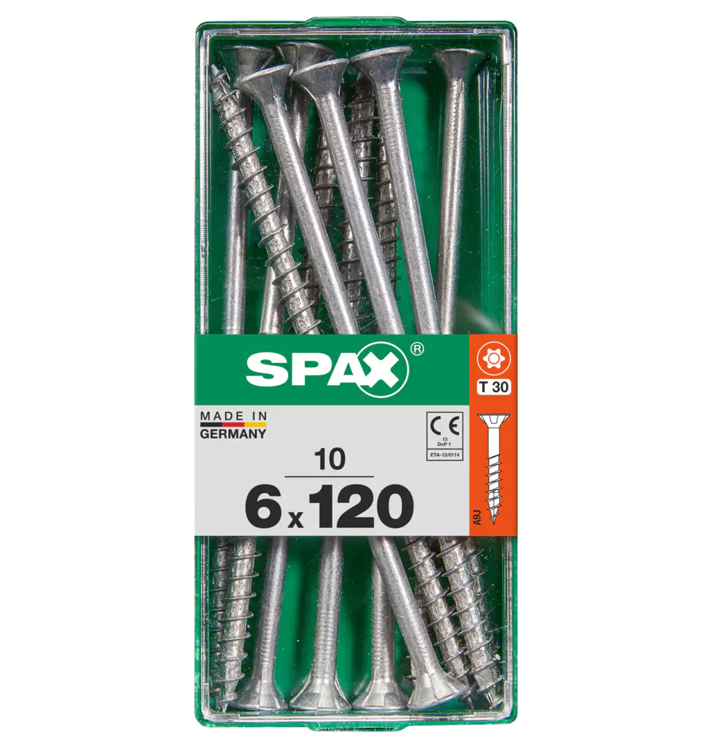 Spax Universalschrauben 6.0 x 120 mm TX 30 - 10 Stk.
