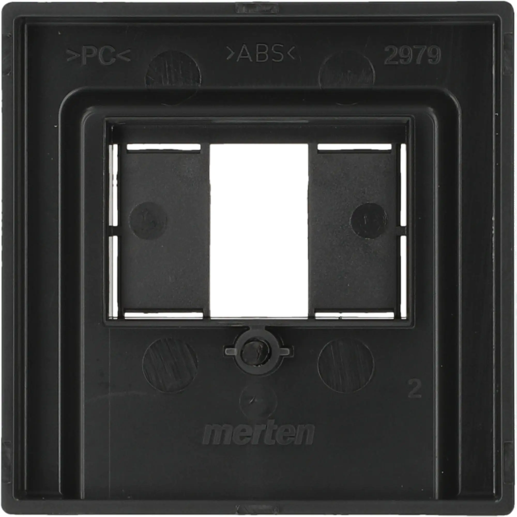 Merten TAE-Abdeckung System M, anthrazit, 297914 Merten TAE-Abdeckung System M, anthrazit, 297914