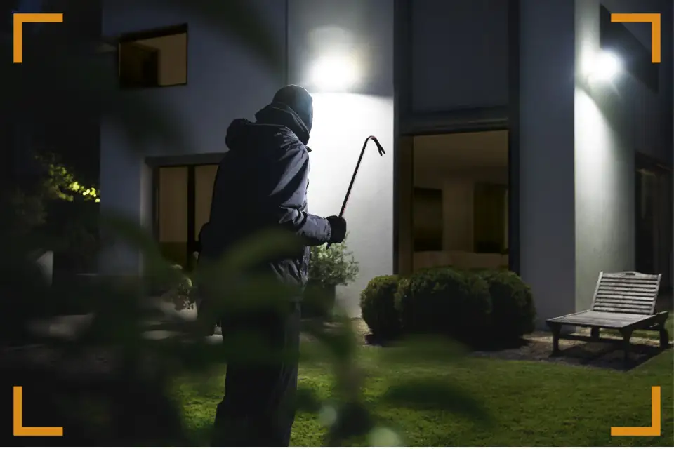 Steinel Strahler XLED CAM1 S Anthrazit mit Bewegungsmelder und Kamera