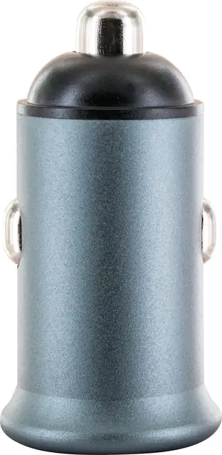 Schwaiger KFZ Ladeadapter 12 V 1x USB 2.0 A, 1x USB Type C schwarz Schwaiger KFZ Ladeadapter 12 V 1x USB 2.0 A, 1x USB Type C schwarz