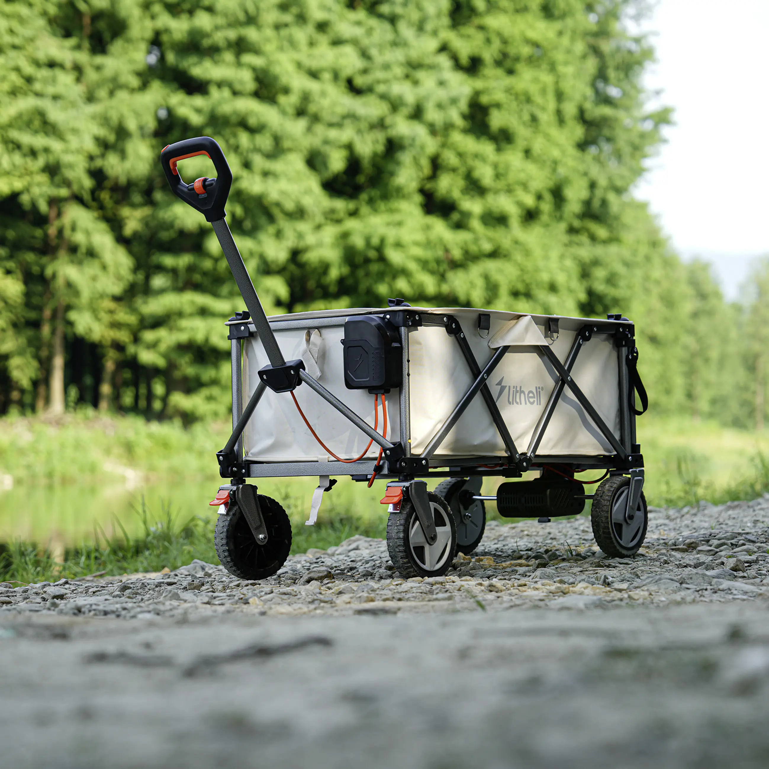 Litheli Bollerwagen 450 W W1 Pro, inkl. Akku 4.0 Ah