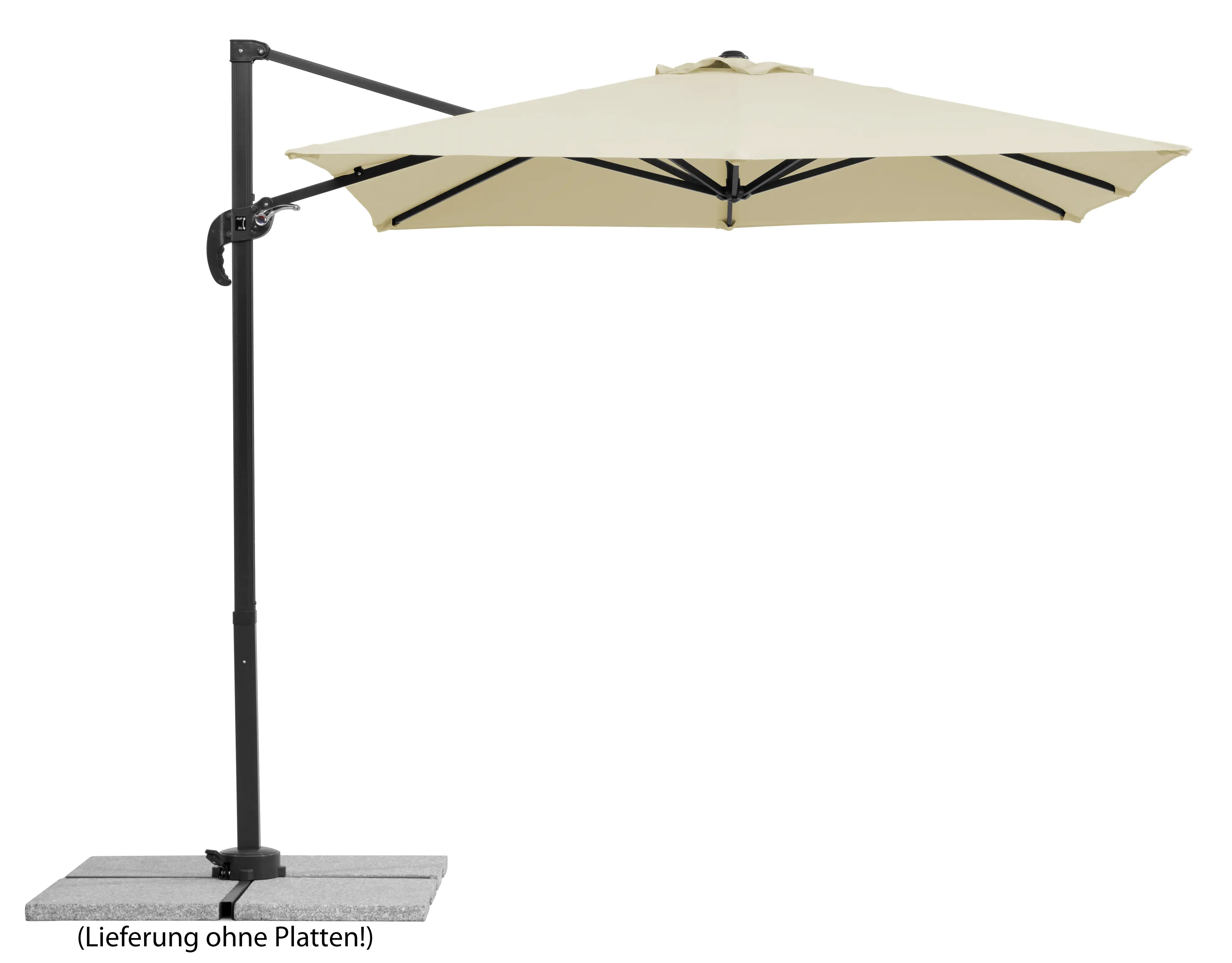 Schneider Sonnenschirm Rhodos Junior natur 230 x 230 cm Schneider Sonnenschirm Rhodos Junior natur 230 x 230 cm