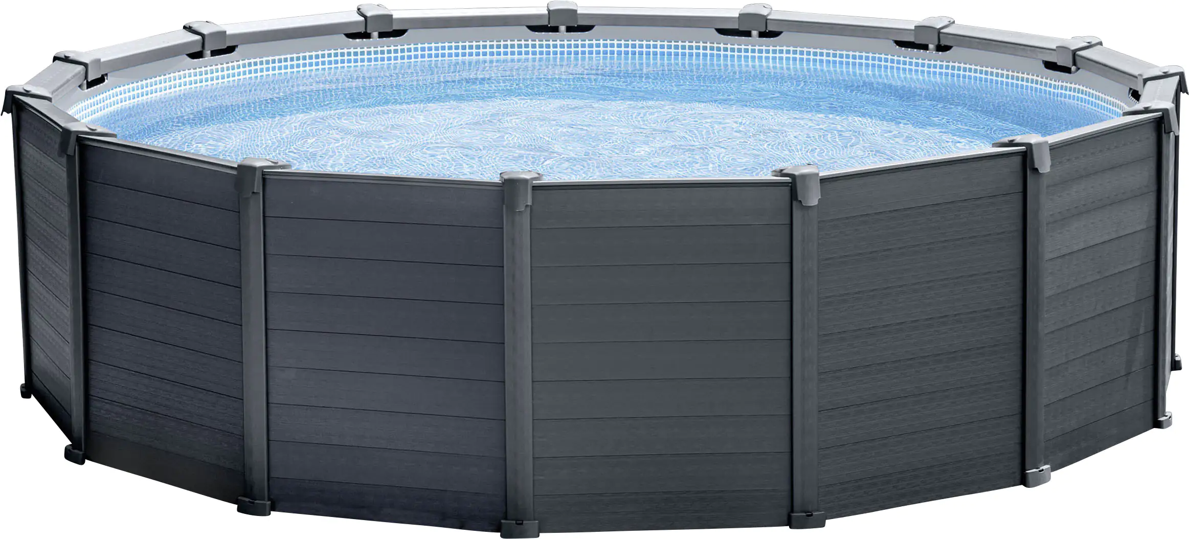 Intex Frame Pool Set Graphit Ø 478 x 124 cm Intex Frame Pool Set Graphit Ø 478 x 124 cm