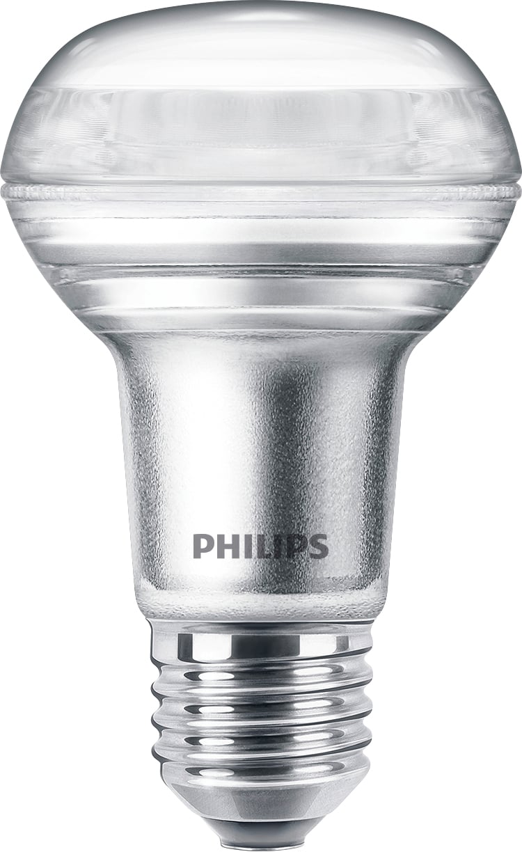 Philips LED-Leuchtmittel Spot R63 E27 3W warmweiß