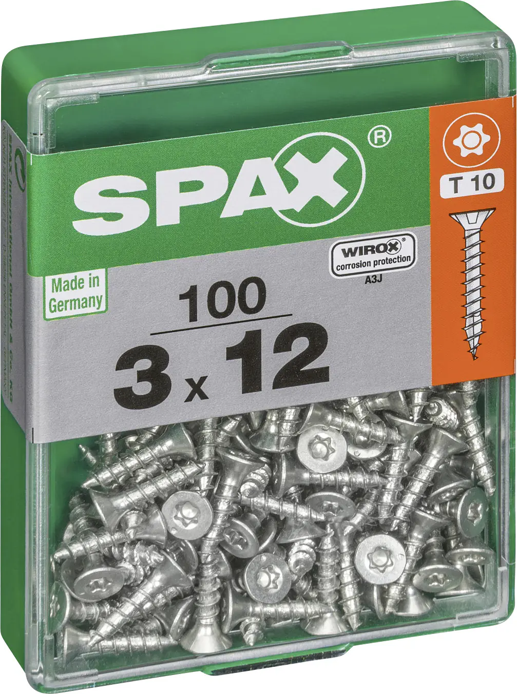 Spax Universalschrauben 3.0 x 12 mm TX 10 - 100 Stk.