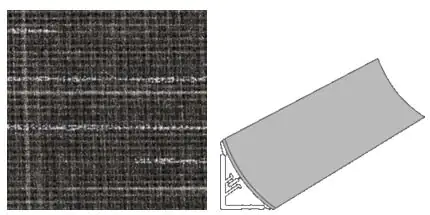 Getalit Wandanschlußsystem Plus 59 cm 20 x 30 mm grau